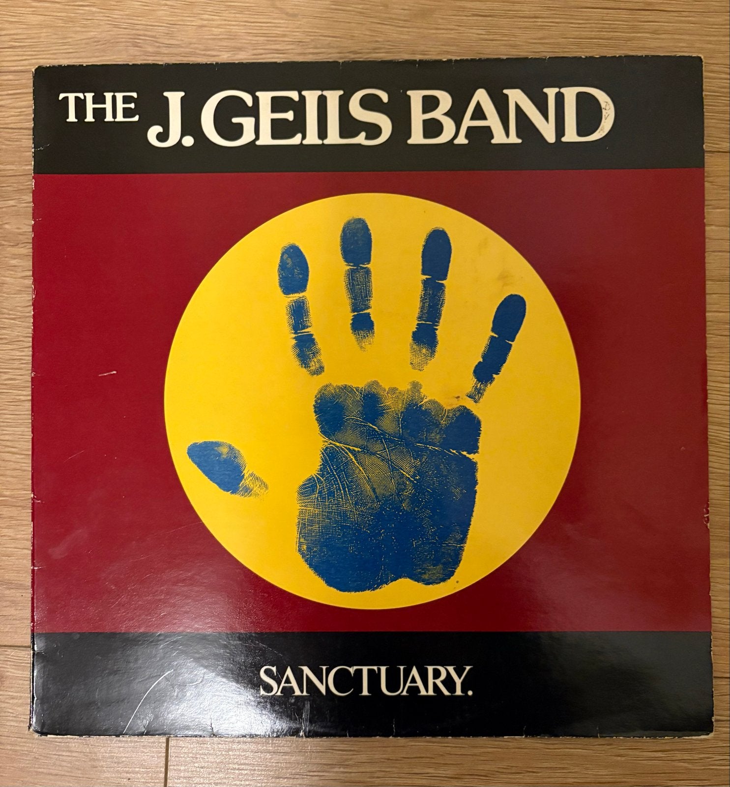 The J. Geils Band - Sanctuary LP (1979), LP, Rock, Gebruikt, Ophalen of Verzenden