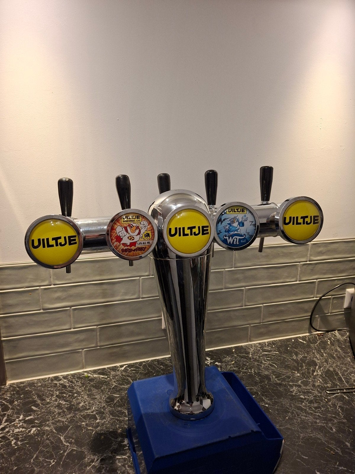 tapzuil biertap bierzuil 5 kranen, Ophalen, Gebruikt, Overige merken