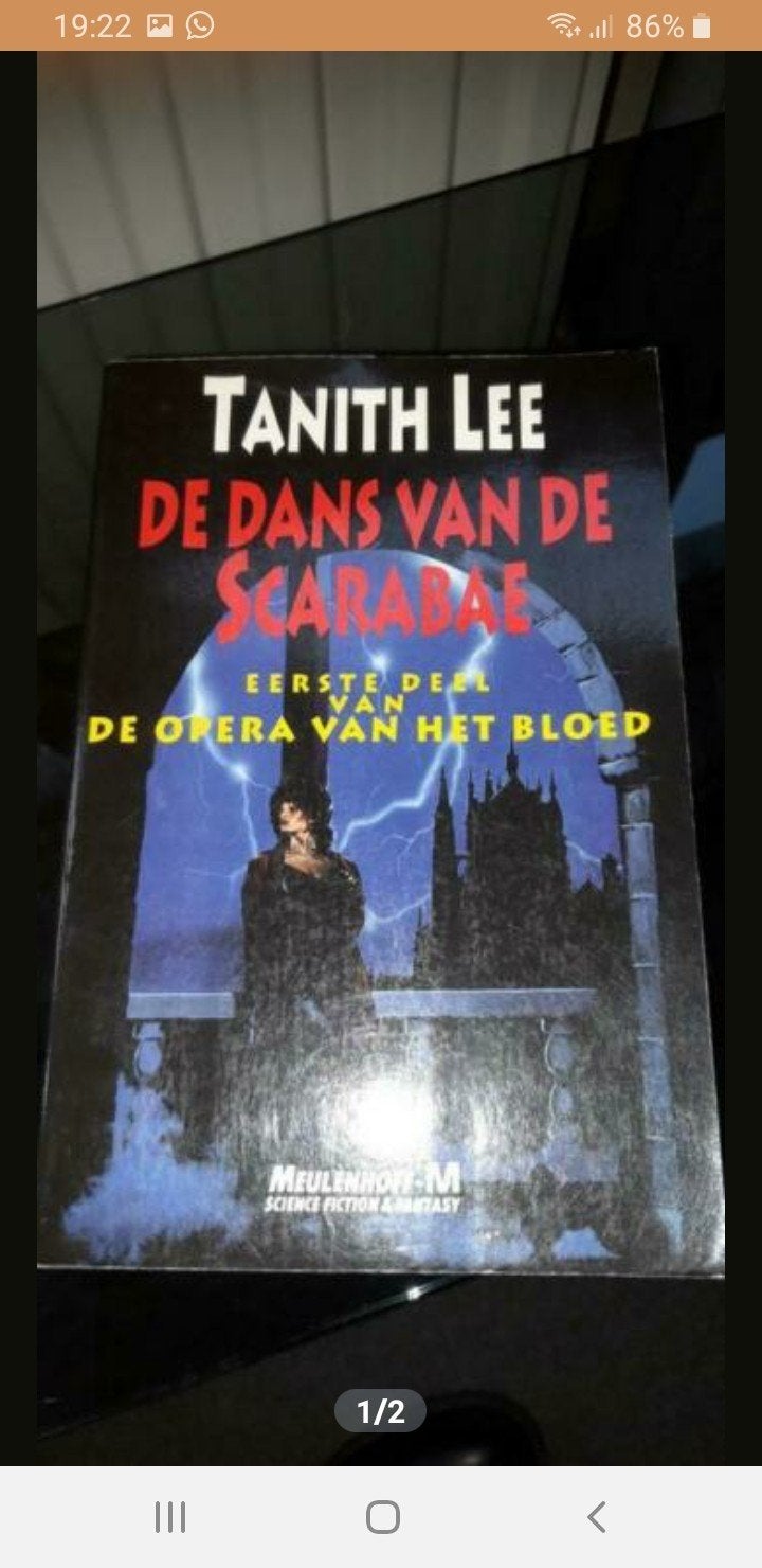 de dans van scarabae, Ophalen of Verzenden, Gelezen
