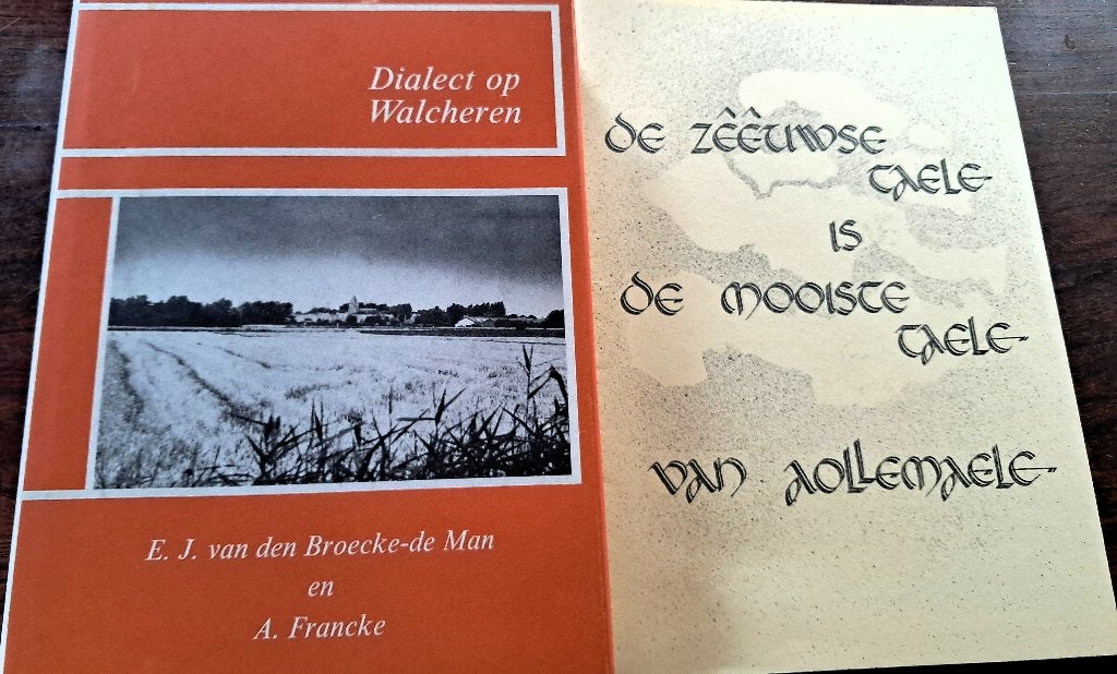 Zeeland Dialect op Walcheren – van den Broecke en Francke, 20e eeuw of later, E. J van den Broecke – de Man en A. Francke., Ophalen of Verzenden