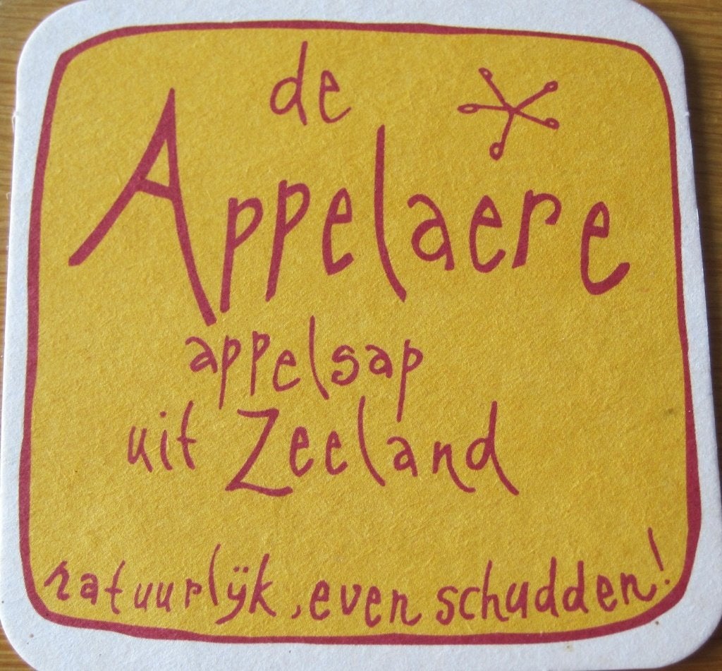 twee bierviltjes van de Appelaere uit Zeeland, Verzamelen, Biermerken, Ophalen of Verzenden, Zo goed als nieuw, Viltje(s), Overige merken