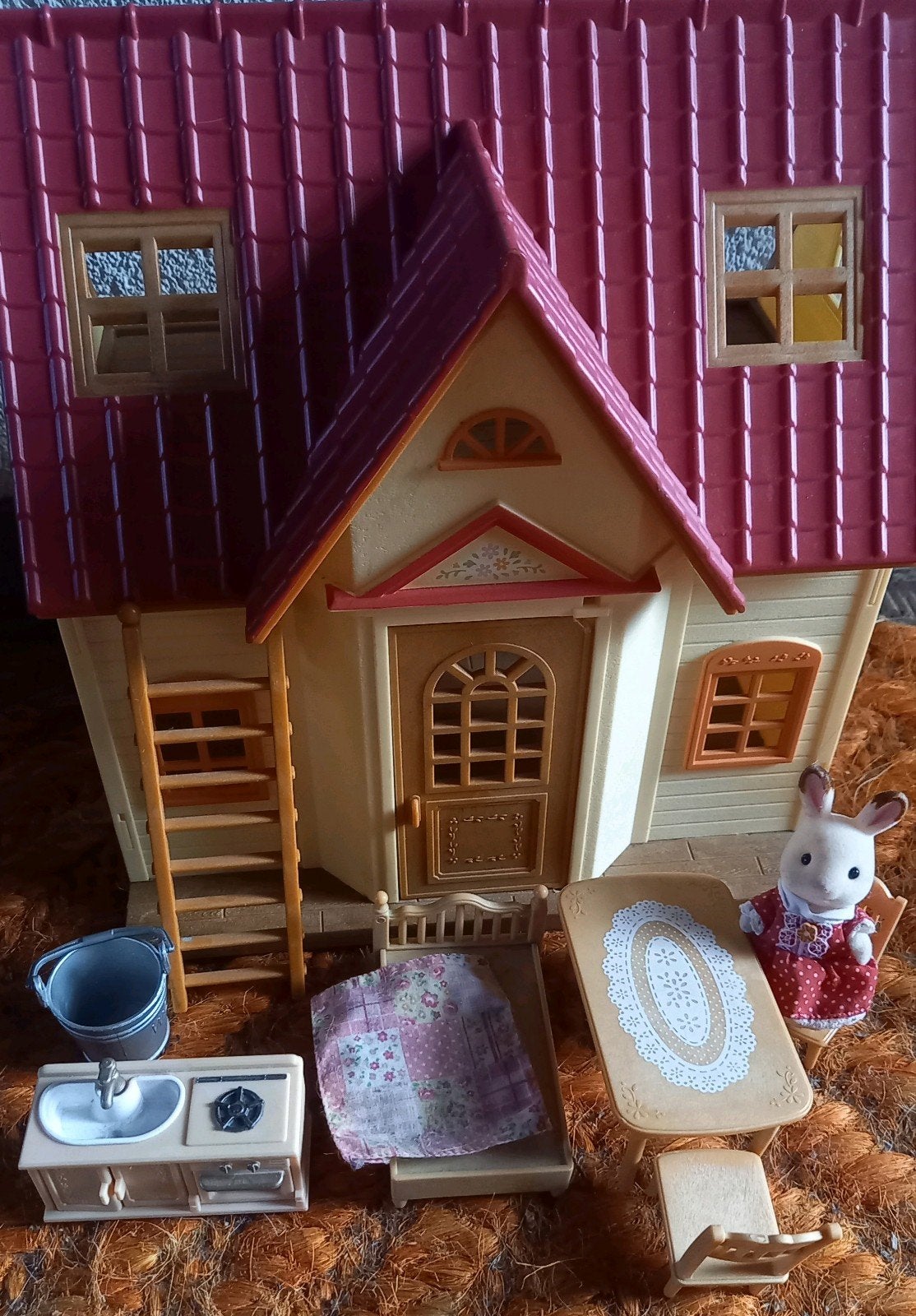 Sylvanian Families huis konijn, Ophalen of Verzenden, Gebruikt, Poppenhuis