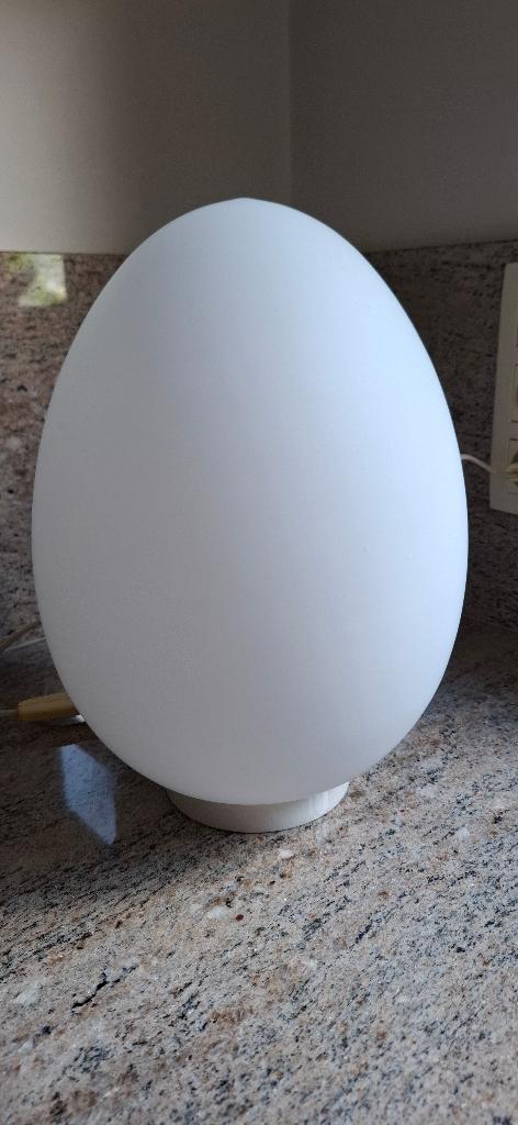 Design tafellamp "Domec Luminaires", Mid century modern, Ophalen of Verzenden, Minder dan 50 cm, Glas