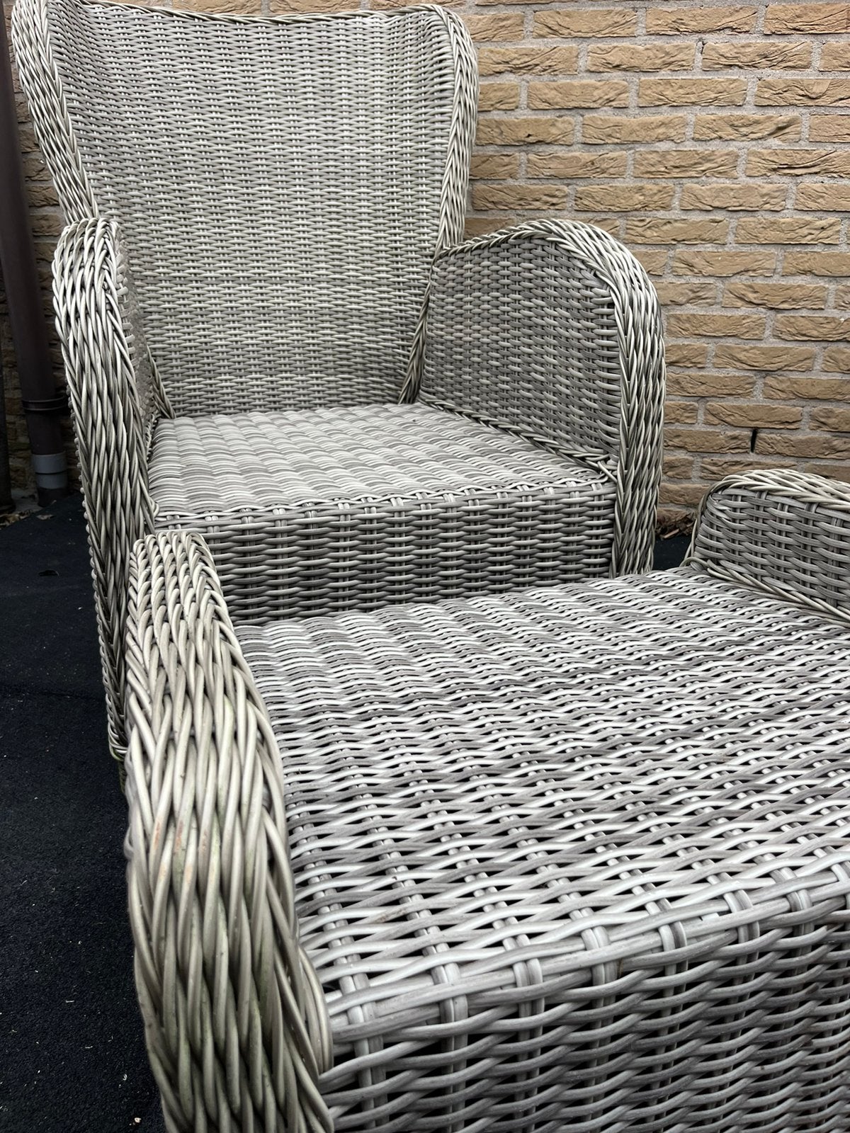 Tuinstoel, Tuin en Terras, Tuinstoelen, Ophalen of Verzenden, Zo goed als nieuw, Wicker