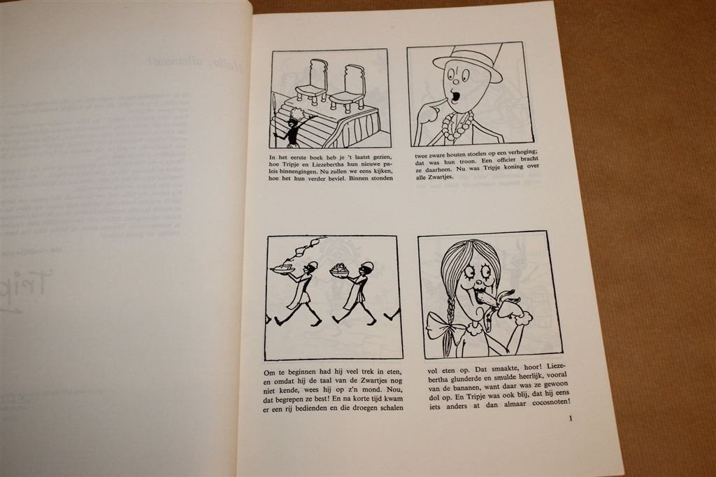 Tripje Deel 2 Oepoetie Verschijnt — Beeldverhaal 1972, Eén stripboek, Ophalen of Verzenden, Gelezen