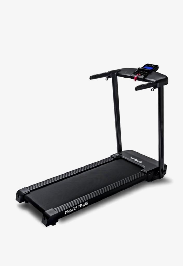VirtuFit Totally Foldable TR-50i Loopband, Sport en Fitness, Fitnessapparatuur, Gebruikt, Loopband, Benen, Metaal, Ophalen