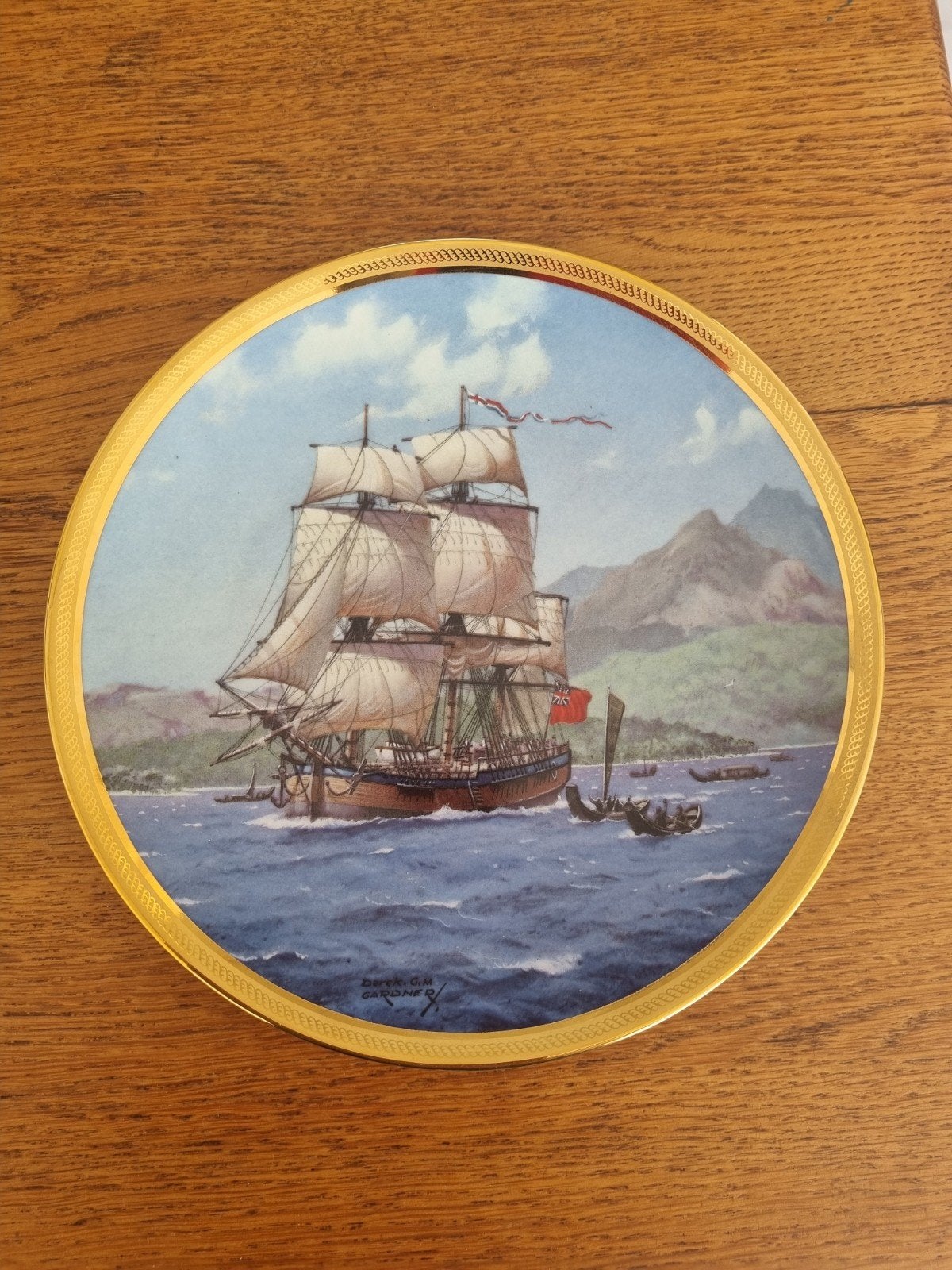Franklin Mint "Endeavour" decoratief bord, Ophalen of Verzenden