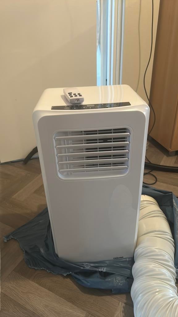 Eurom PAC 9.2 airco, Witgoed en Apparatuur, Airco's, Zo goed als nieuw, Mobiele airco, Minder dan 60 m³, 3 snelheden of meer, Koelen en Ontvochtigen