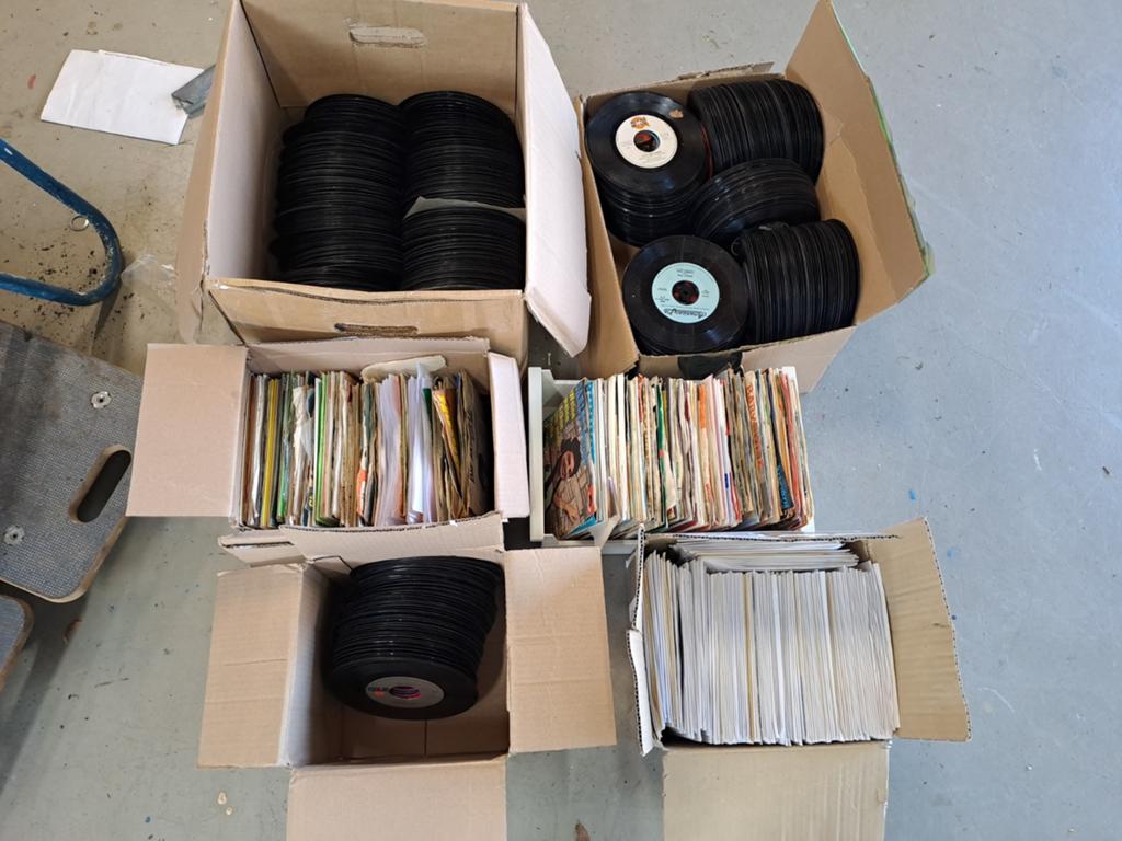 Grote partij singles.teab, Cd's en Dvd's, Vinyl Singles, Ophalen of Verzenden, Gebruikt