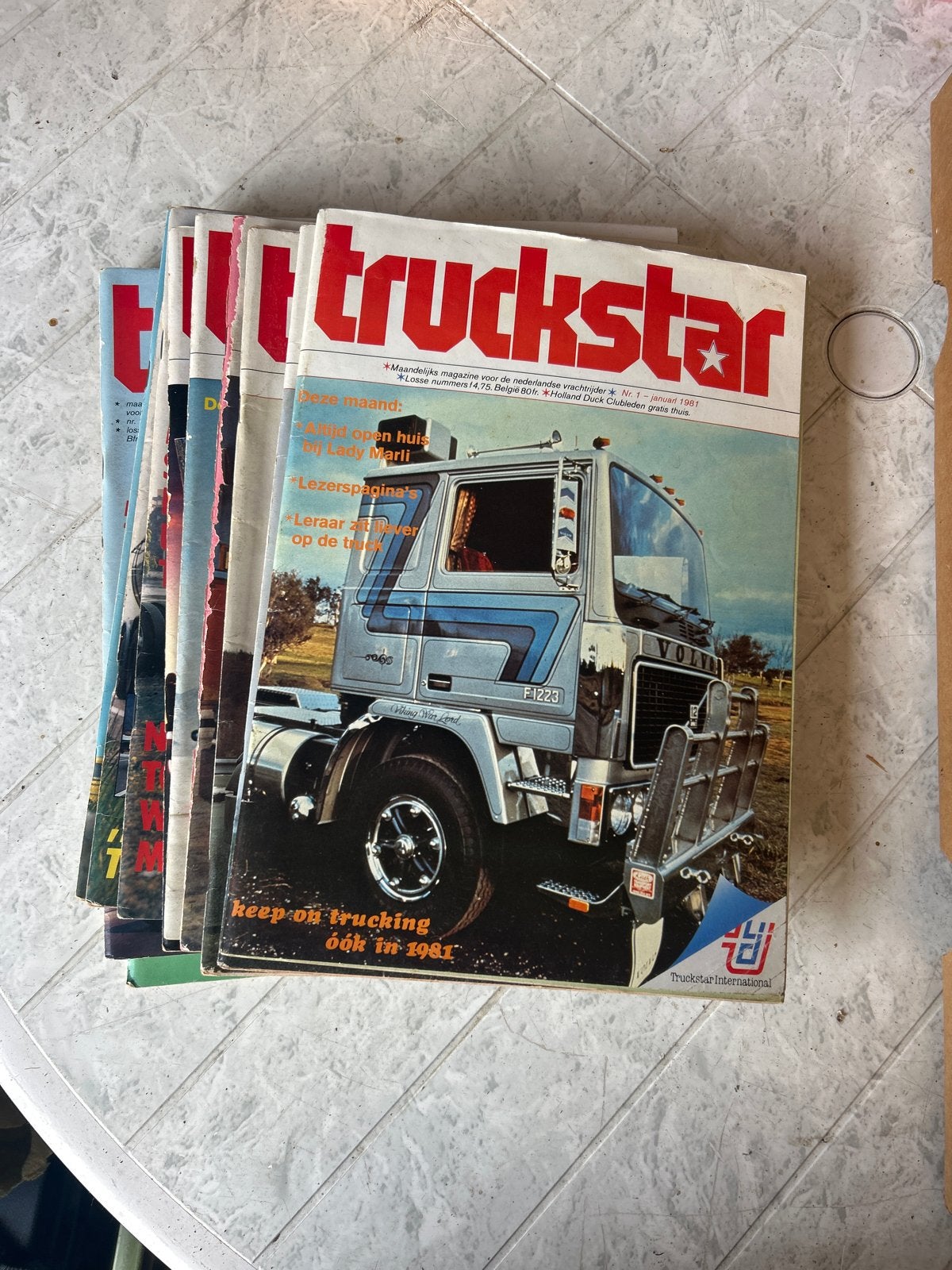Truckstar volledige jaargang 1981 -, Boeken, Ophalen of Verzenden, Gelezen, Overige typen