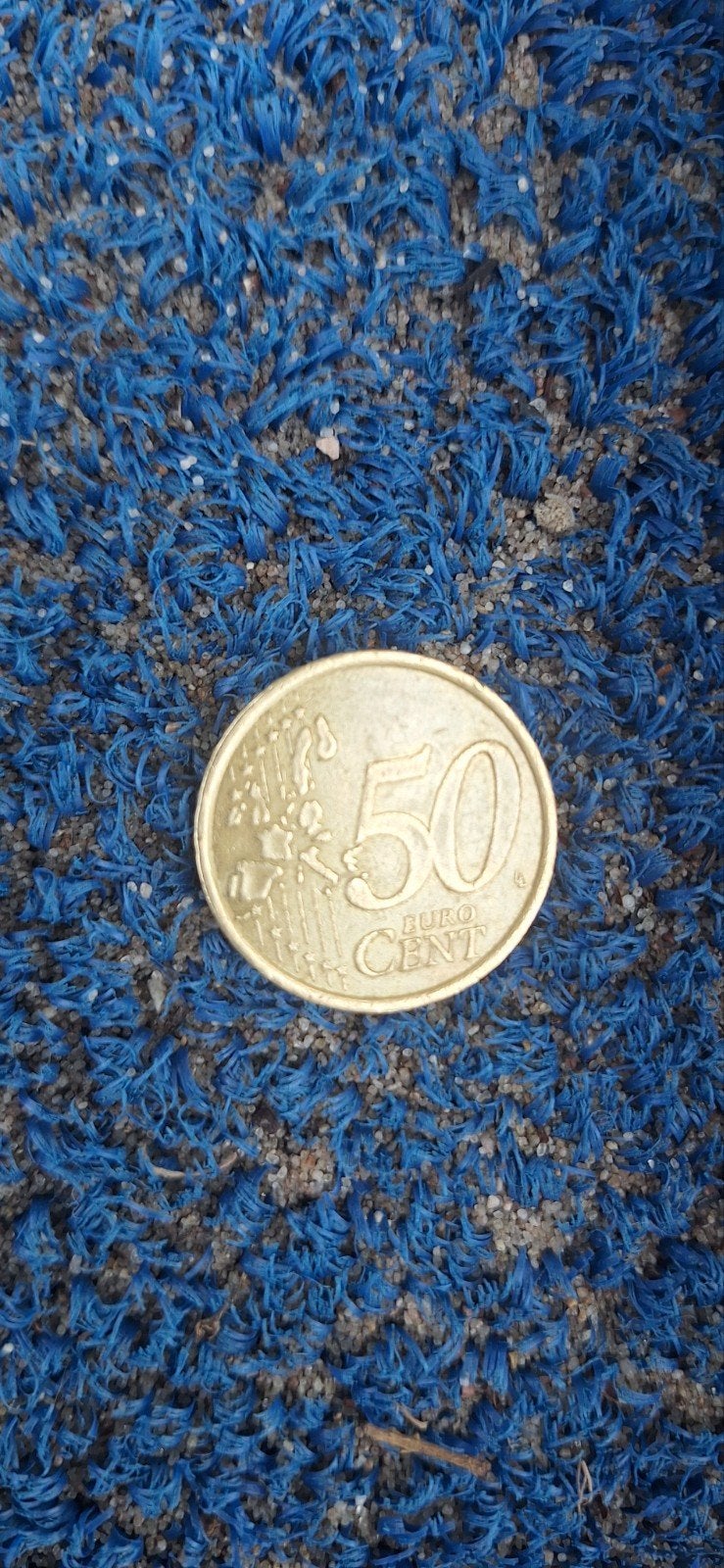 Vintage 50 cent munt, Postzegels en Munten, Munten | Europa | Euromunten, Ophalen of Verzenden, Overige landen, 50 cent, Losse munt