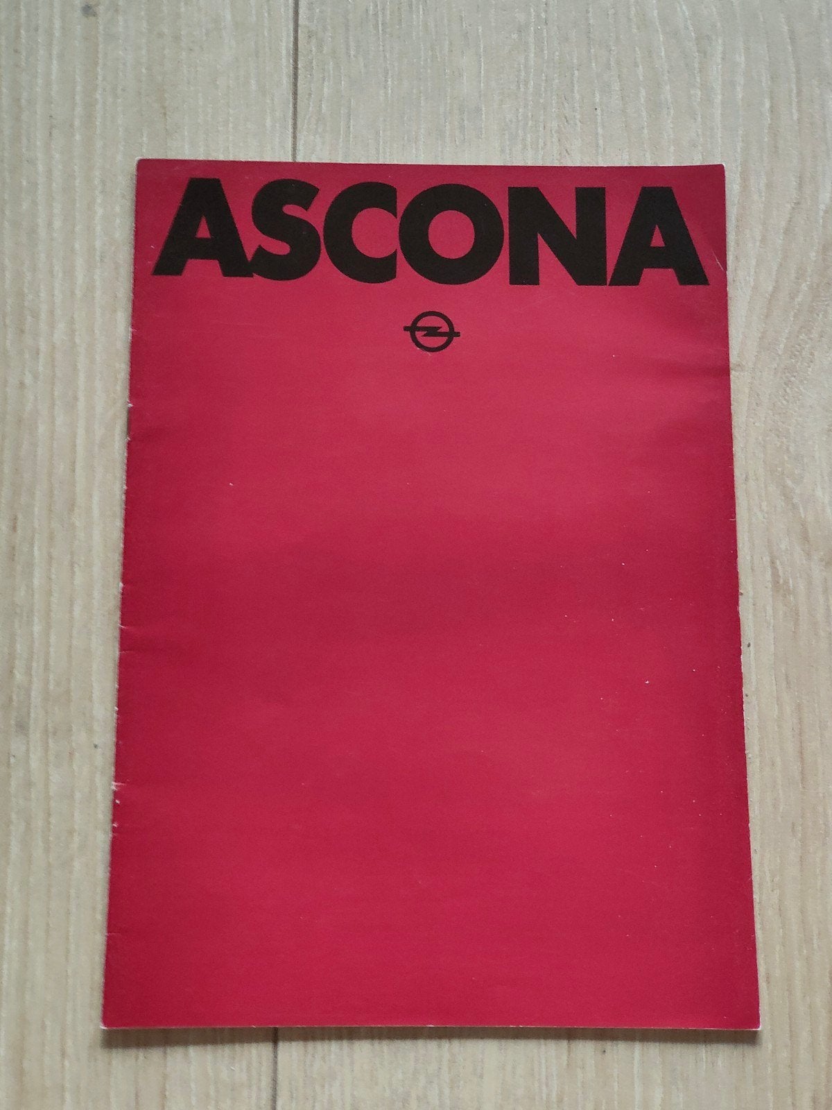 Auto folder Opel Ascona, Ophalen of Verzenden, Zo goed als nieuw, Opel