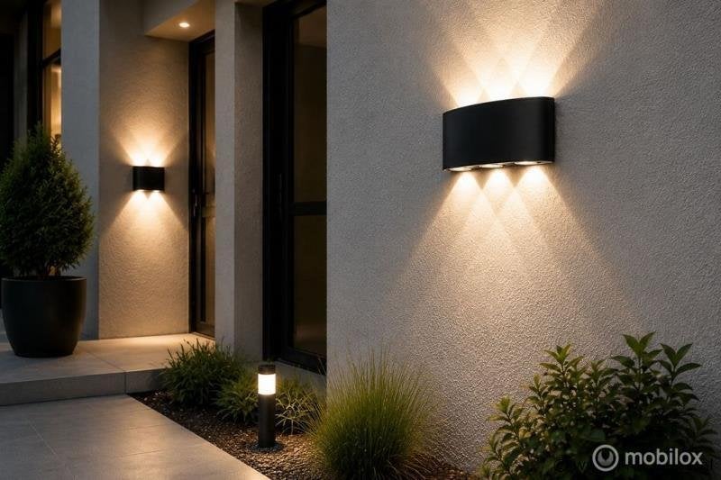 Online Veiling: 10 x LED Buiten Wandlamp – 6W – 4200K Neu..., Nieuw