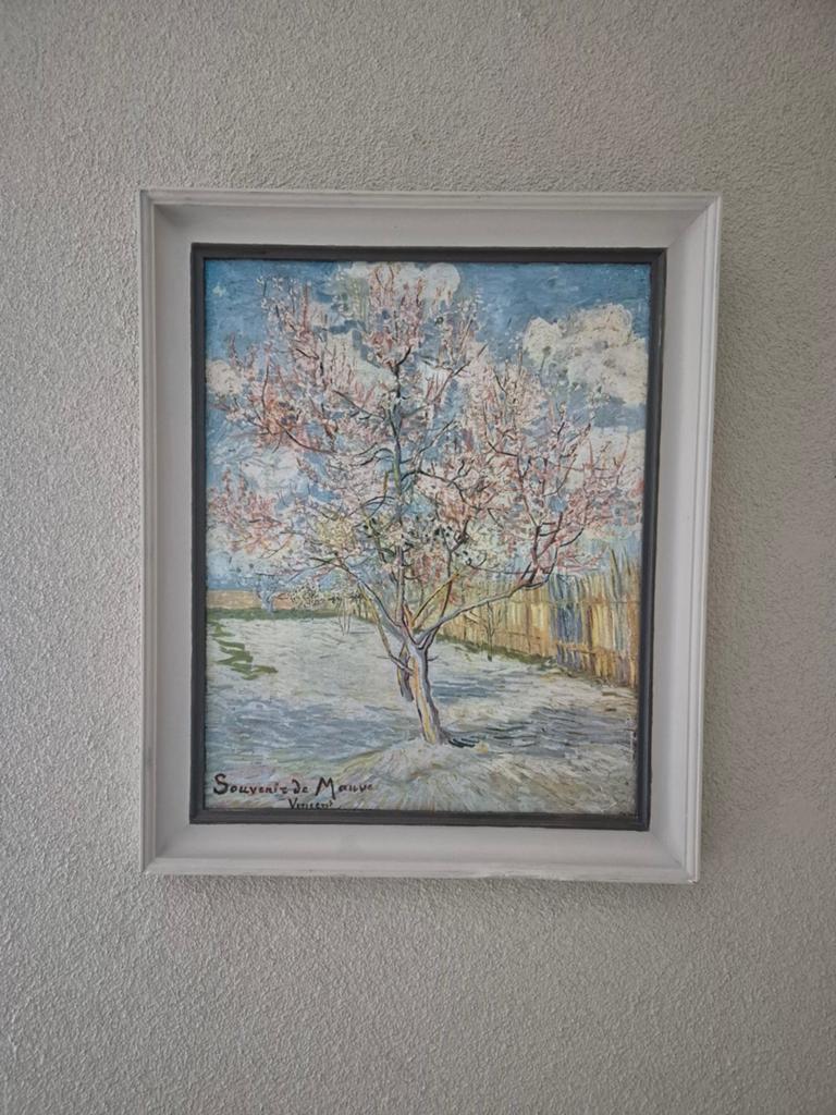 Reproductie van Van Gogh's 'Bloeiende Amandelboom, Ophalen