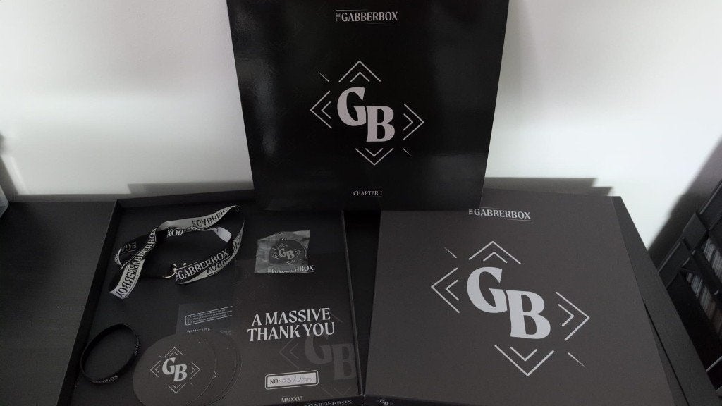 The Gabberbox - Chapter I, Boxset, Hardcore, Ophalen of Verzenden, Zo goed als nieuw