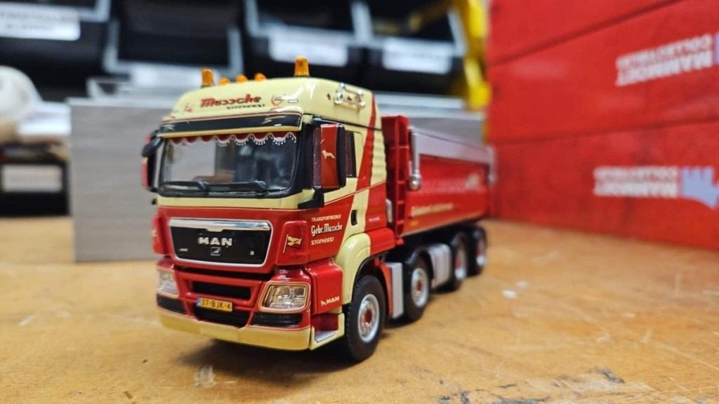 NIEUW MAN TGS kipper van Gebr. Mussche Staphorst WSI, Ophalen, Nieuw, Auto, Wsi