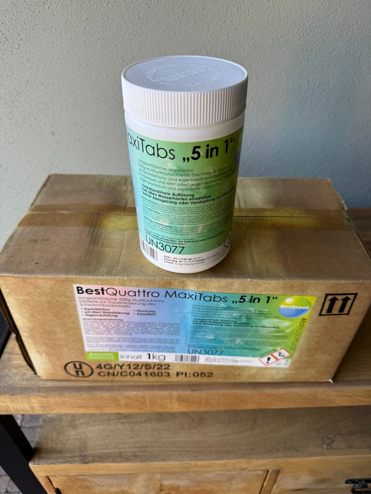 Chloortabletten, Minder dan 80 cm, Overige typen, Rond, Nieuw