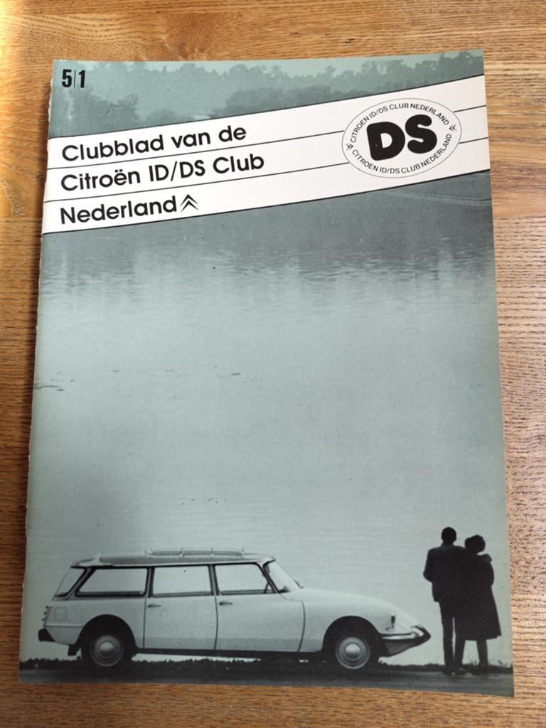 Clubblad van de Citroën ID/DS Club Nederland, jaargang 1983., Ophalen of Verzenden, Citroën