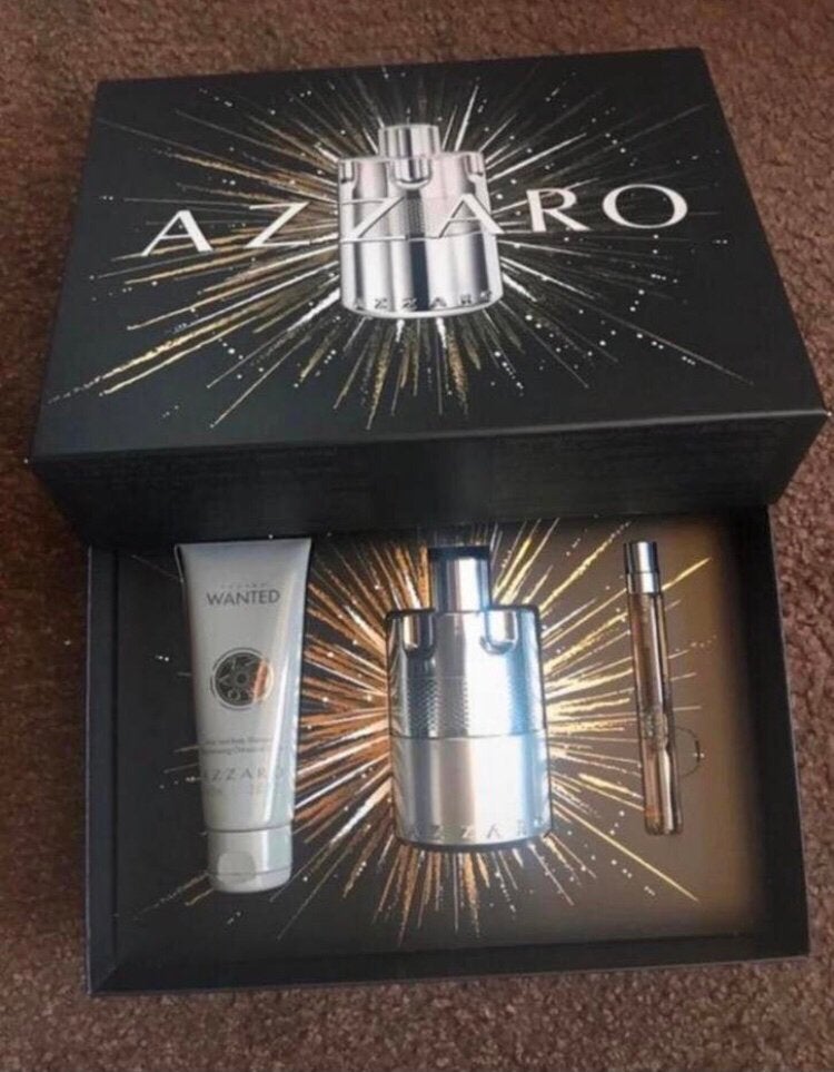 Azzaro wanted 100ml eau de parfum giftset nieuw en origineel, Sieraden, Tassen en Uiterlijk, Uiterlijk | Parfum, Ophalen of Verzenden
