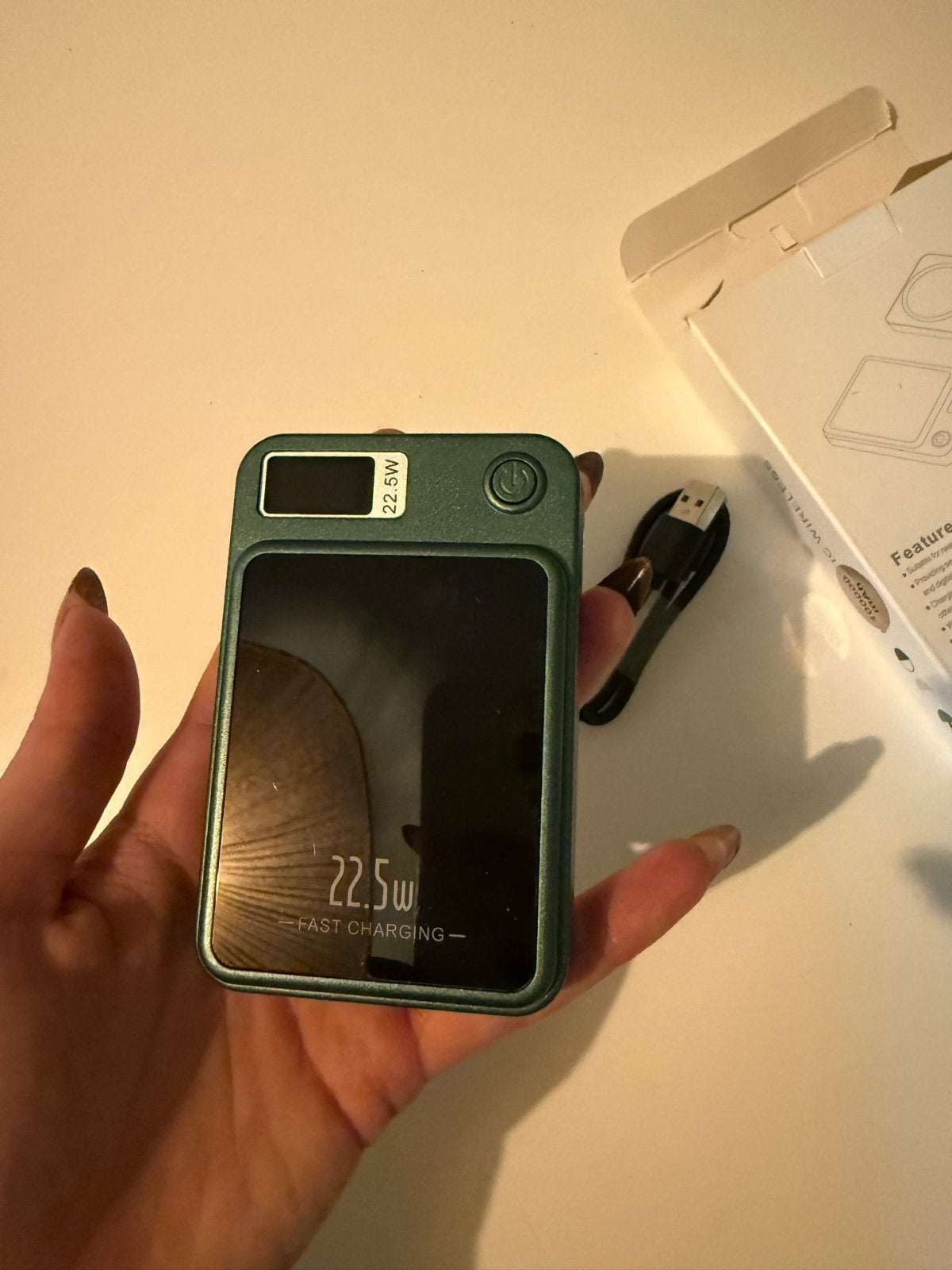 Powerbank 10.000 mAh – 22,5W Fast Charging, Ophalen of Verzenden, Zo goed als nieuw