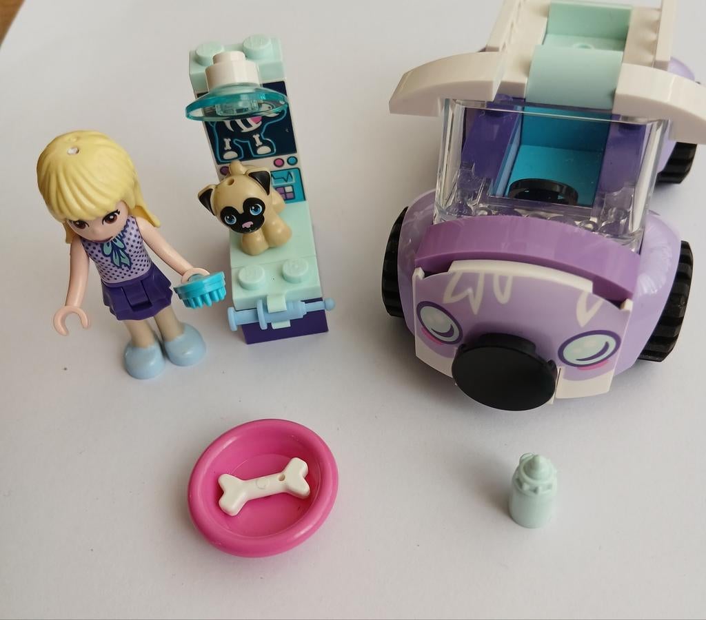Lego Friends 41360 Emma'sM obiele Dierenkliniek - Compleet, Overige thema's, Lego, Compleet, Ophalen of Verzenden