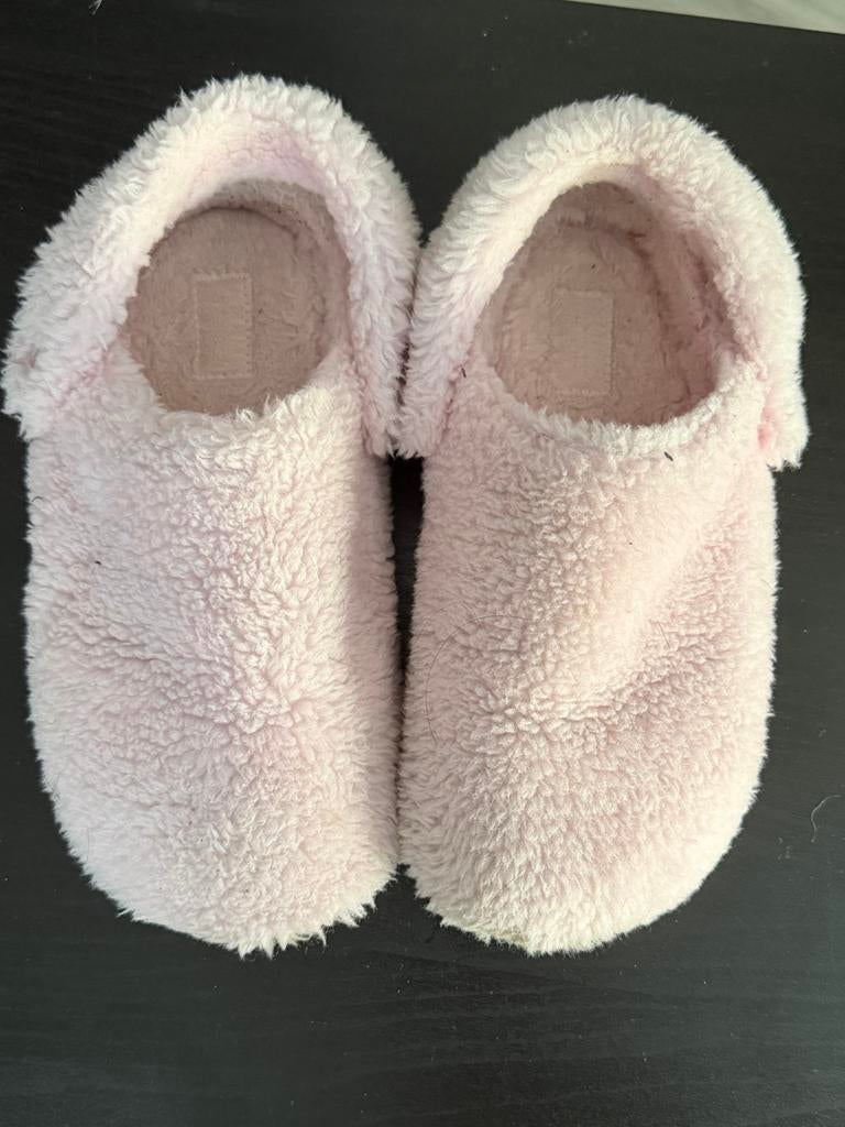 Roze Crocs Pantoffels (gedragen)- 36/37, Kleding | Dames, Schoenen, Verzenden, Gedragen, Roze, Pantoffels of Sloffen