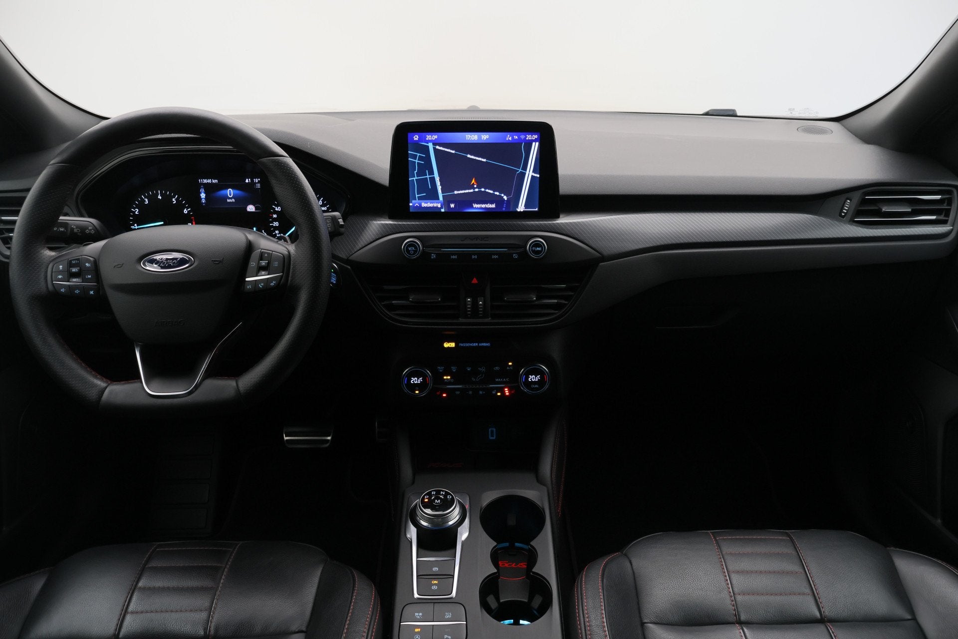 Ford Focus 1.5 EcoBoost ST Line Business Leer, B&O, Apple Ca, Auto's, 1304 kg, Bedrijf, 3 cilinders, Onderhoudsboekje