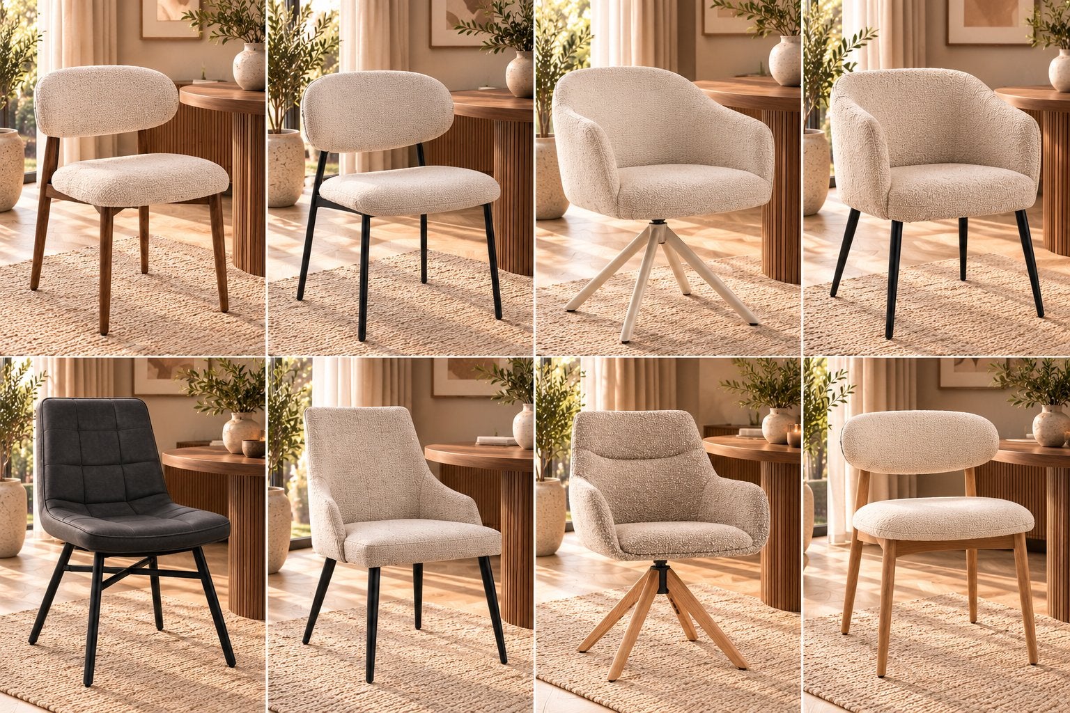 Voorraadactie Eetkamerstoelen | Meerdere modellen & Kleuren, Huis en Inrichting, Ophalen, Metaal, Overige kleuren, Nieuw