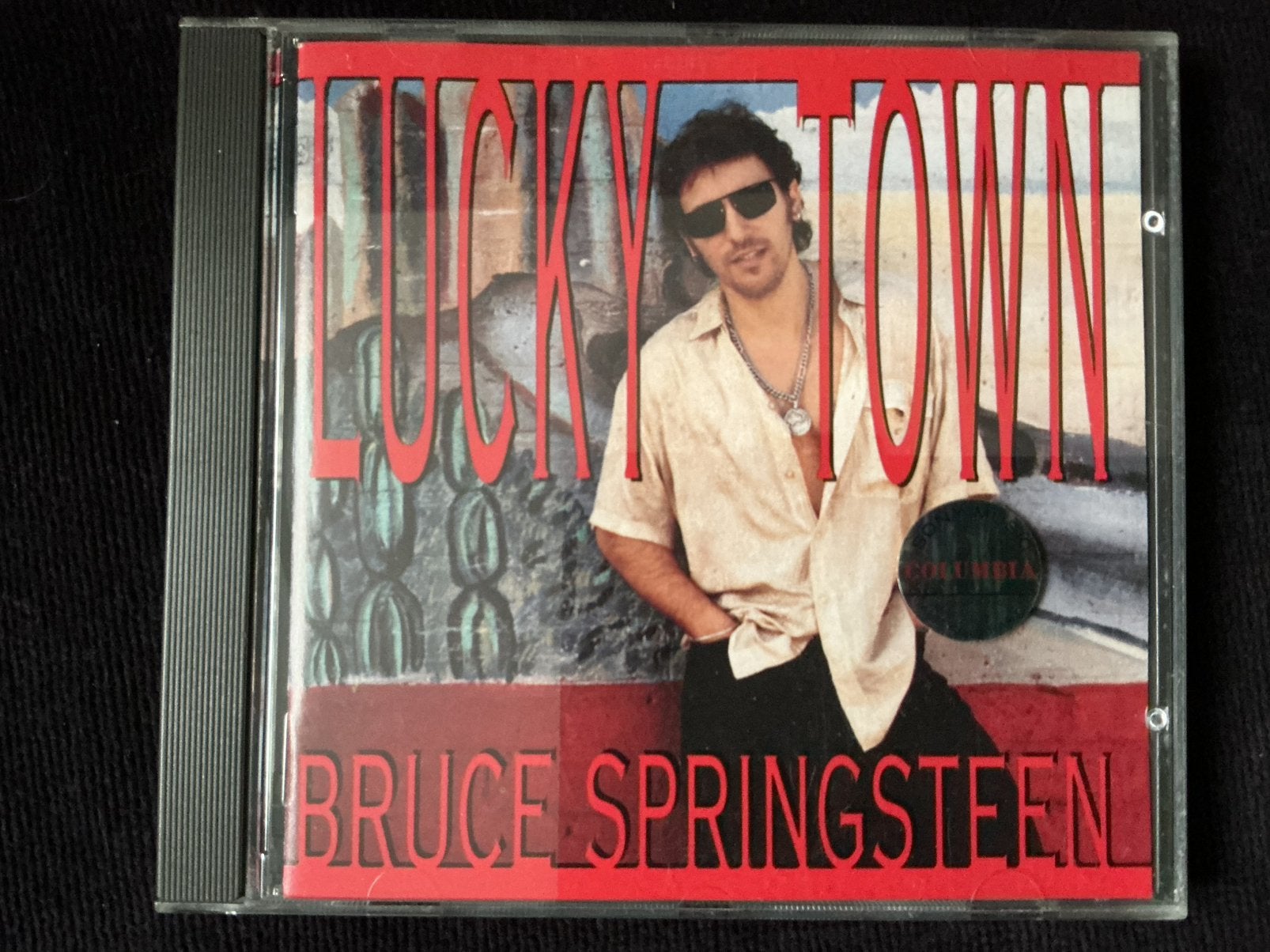 Bruce Springsteen, Lucky Town cd, Ophalen of Verzenden, Zo goed als nieuw, Poprock
