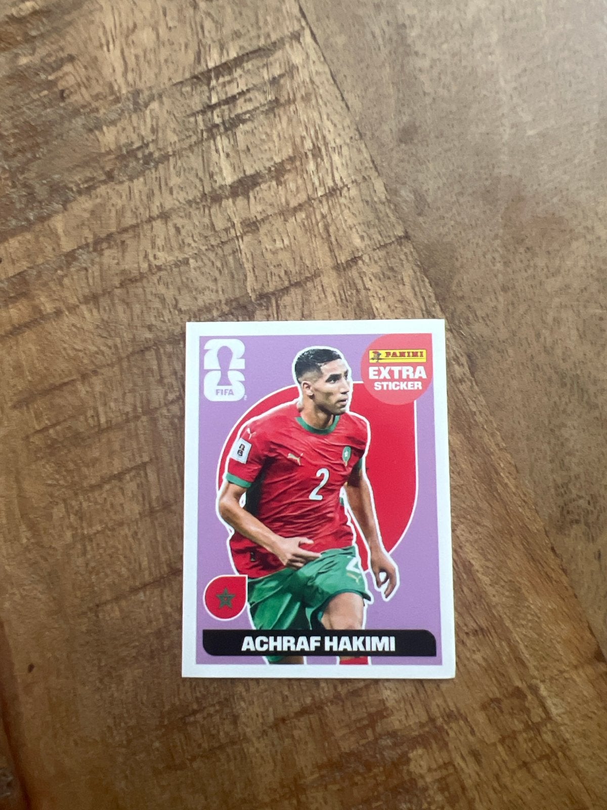 Achraf Hakimi Panini WK 2026 Sticker - Mint Conditie, Ophalen of Verzenden, Nieuw, Sport