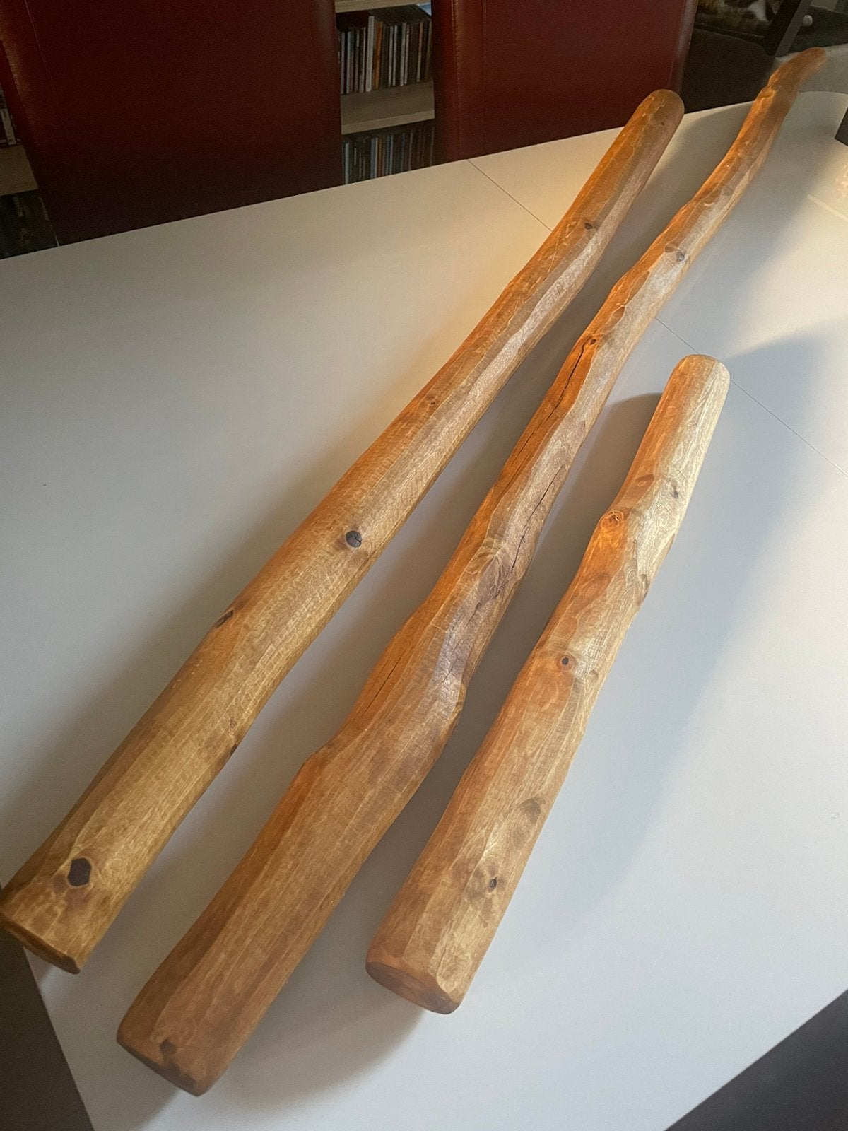 6 rustieke leuningen - nieuw, Huis en Inrichting, Ophalen, Hout, Nieuw, Landelijk