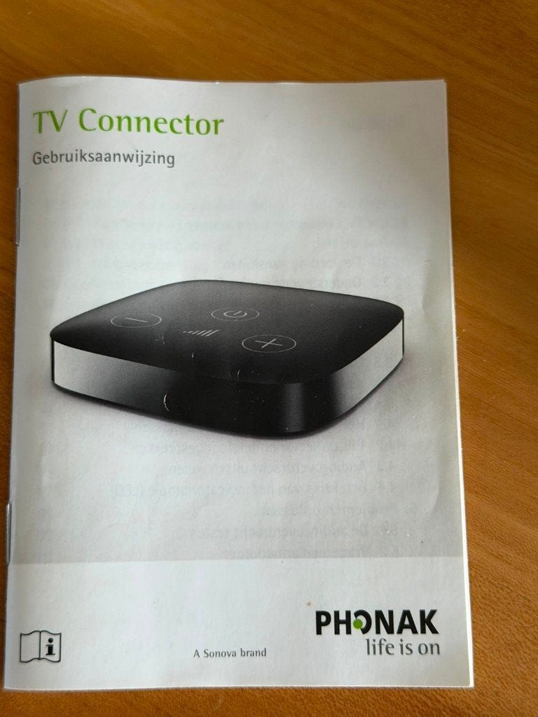 Phonak TV Connector v2 - geluid van tv naar hoorapparaat, Audio, Tv en Foto, Ophalen, Zo goed als nieuw
