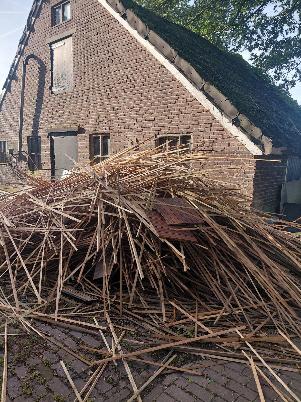 brandhout | stookhout | hout | haardhout | gratis, 6 m³ of meer, Ophalen, Overige houtsoorten, Blokken