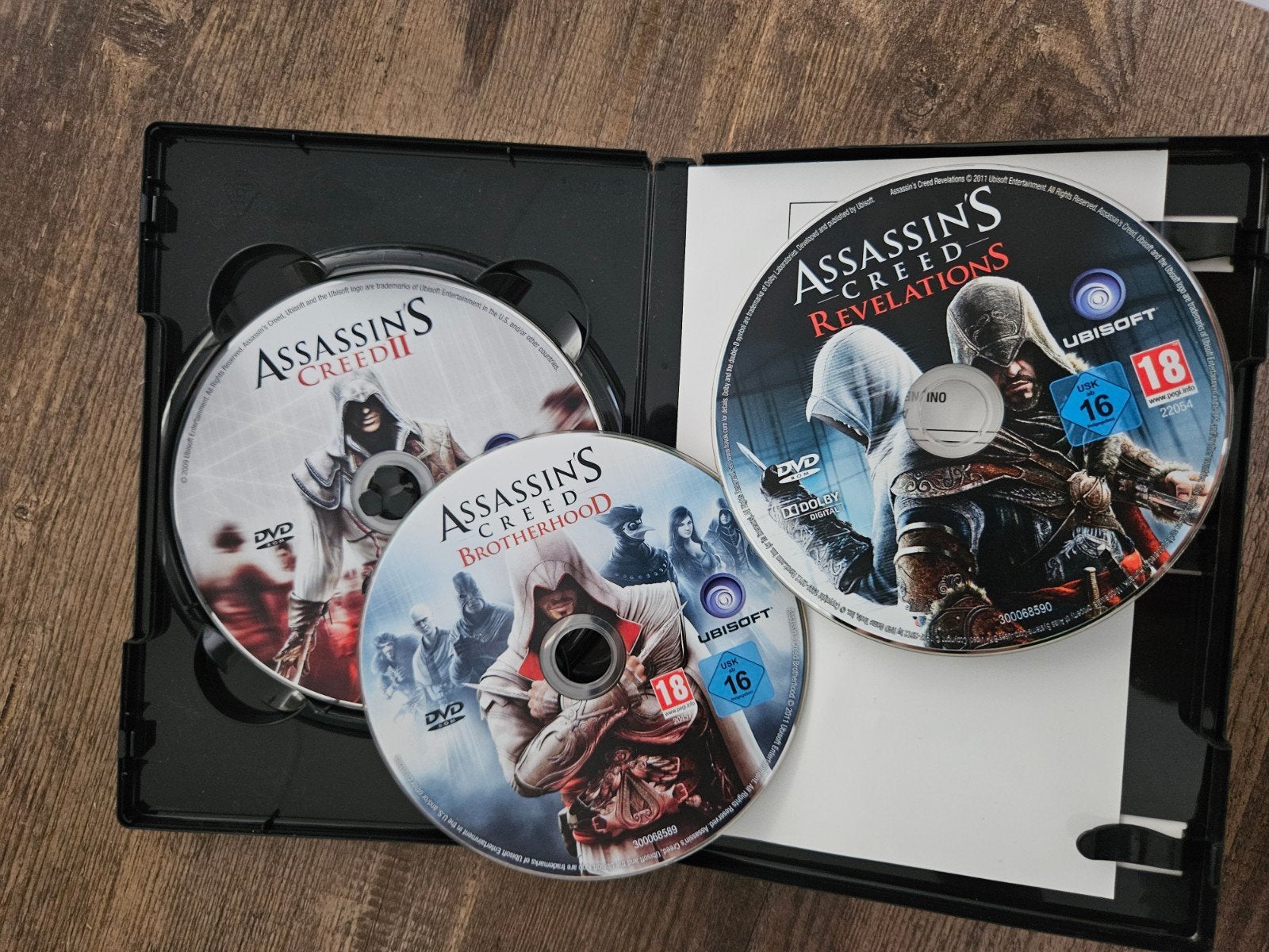 Assassin's Creed Ultimate Collection PC DVD-ROM (4 games), Gebruikt, Vanaf 18 jaar, 1 speler, Ophalen