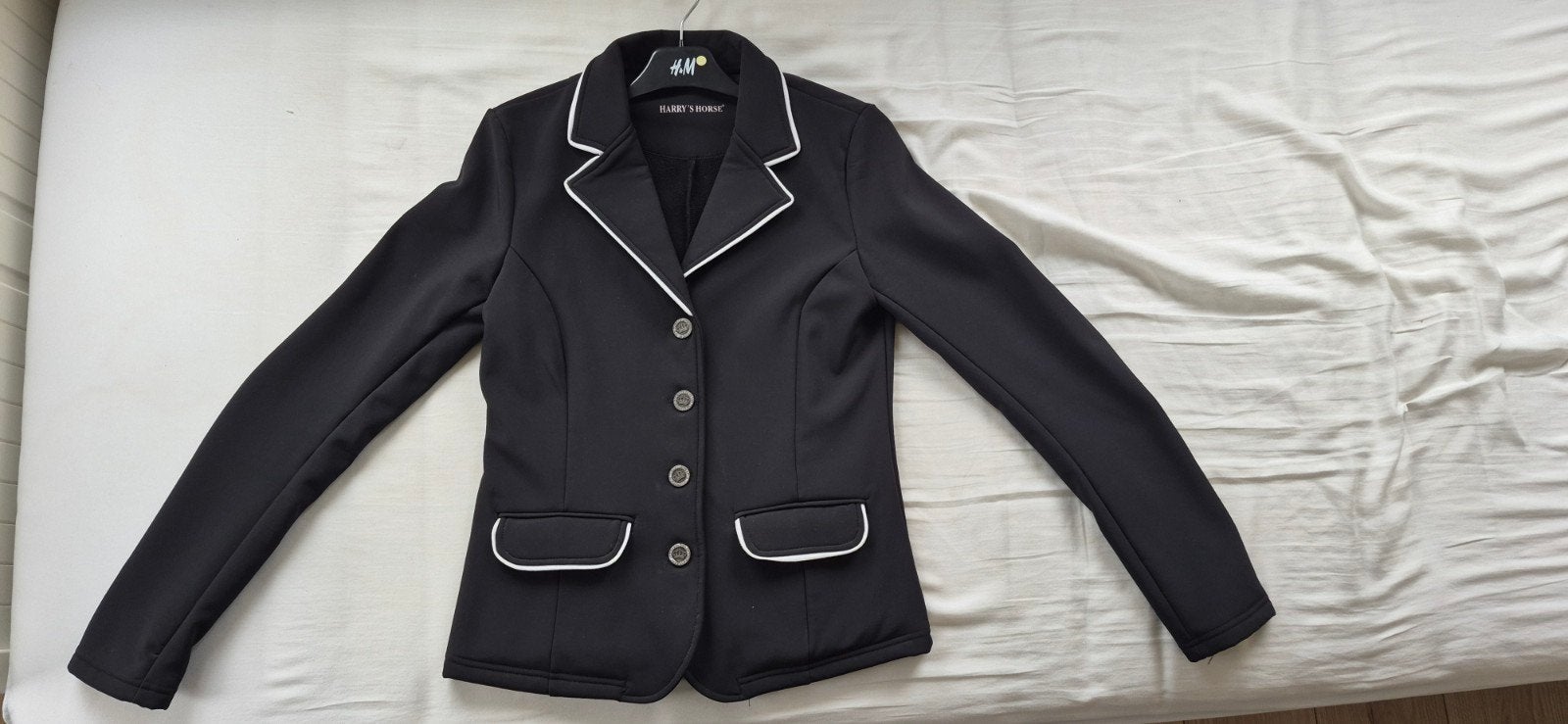 Net dressuur jasje Harry's Horse maat S, Maat 38/40 (M), Zwart, Ophalen of Verzenden, Zo goed als nieuw