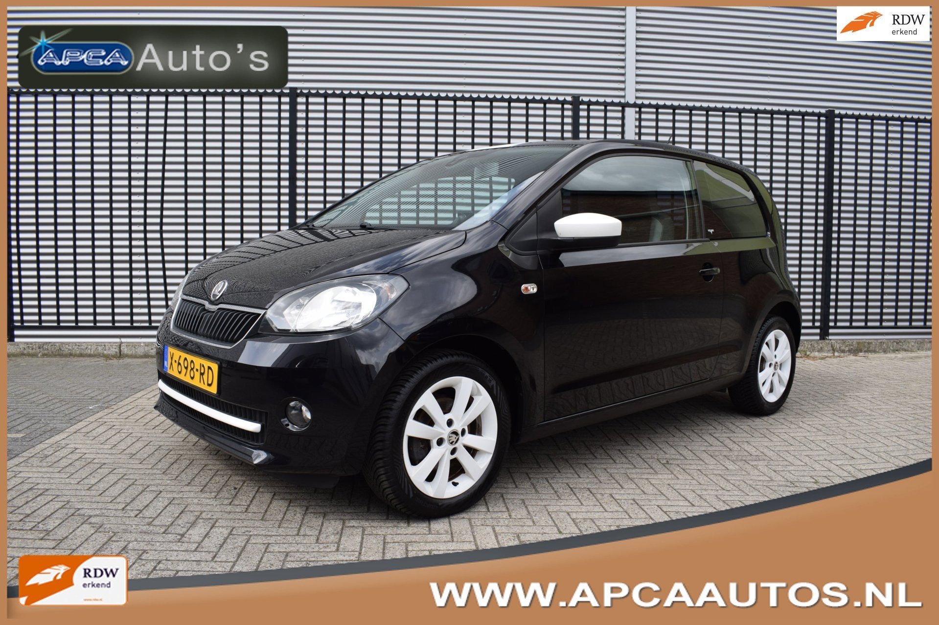 Skoda Citigo 1.0 Greentech Monte Carlo 6 mnd GARANTIE Navi A, Voorwielaandrijving, Euro 5, Gebruikt, 60 pk