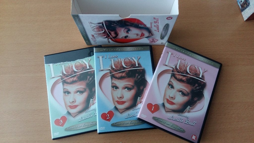 I Love Lucy Box (3 DVD) Lucille Ball, Alle leeftijden, Ophalen, Gebruikt, Komedie