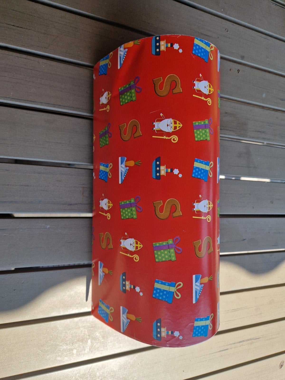 Inpakrol toonbankrol sinterklaas papier, Diversen, Cadeaupapier, Ophalen