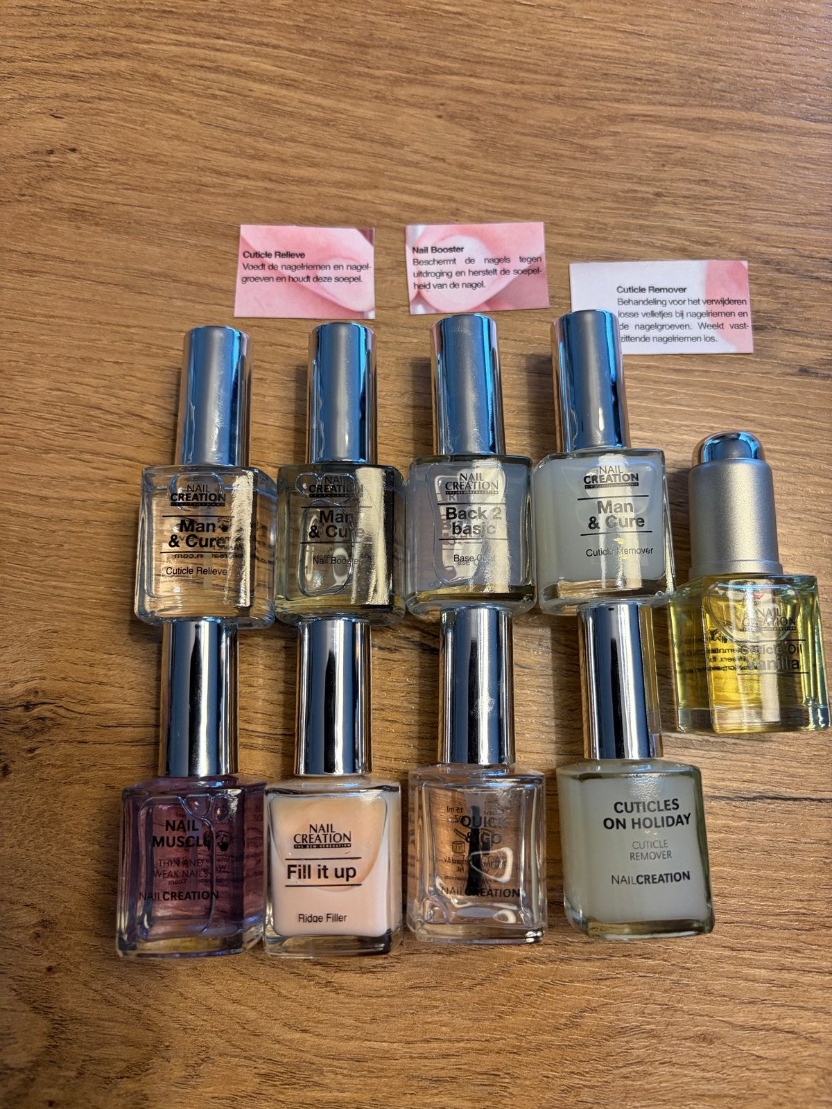 Nail Creation nagellak en verzorgingsproducten set, Ophalen of Verzenden, Zo goed als nieuw, Overige typen