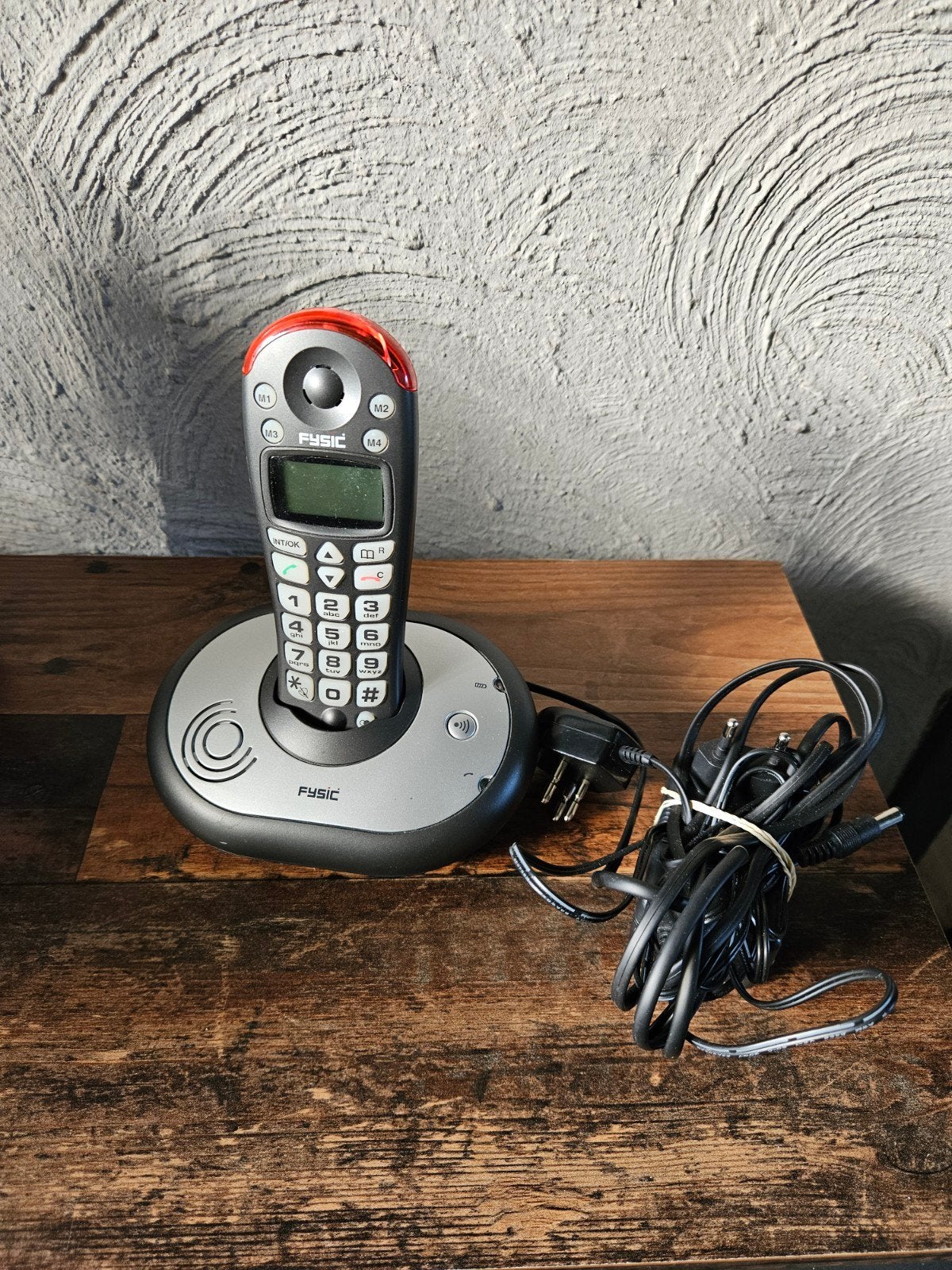 Zgan Fysic FX-3900 DECT Telefoon met basisstation, Ophalen of Verzenden, Zo goed als nieuw, 1 handset, Stralingsarm