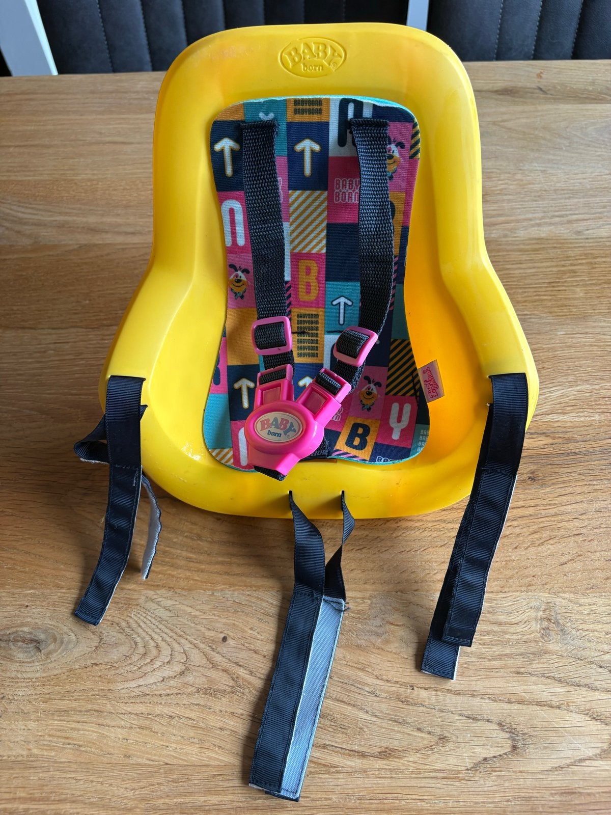 Baby Born fietszitje - goede staat, Ophalen of Verzenden, Voorzitje