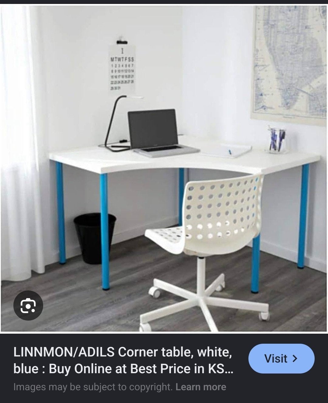 Ikea LINNMON corner desk, Ophalen