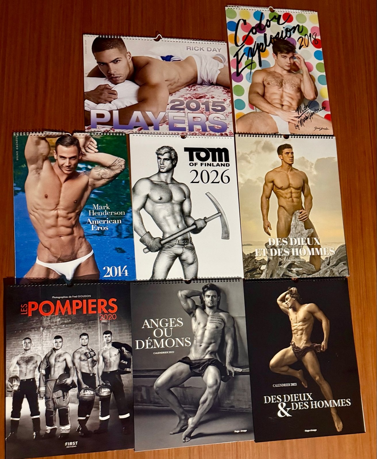 Kalenders met knappe kerels, Diversen, Kalenders, Ophalen of Verzenden, Maandkalender