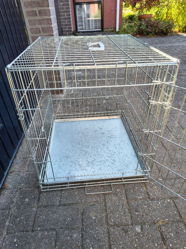 Hondenbench metaal, Ophalen, Gebruikt