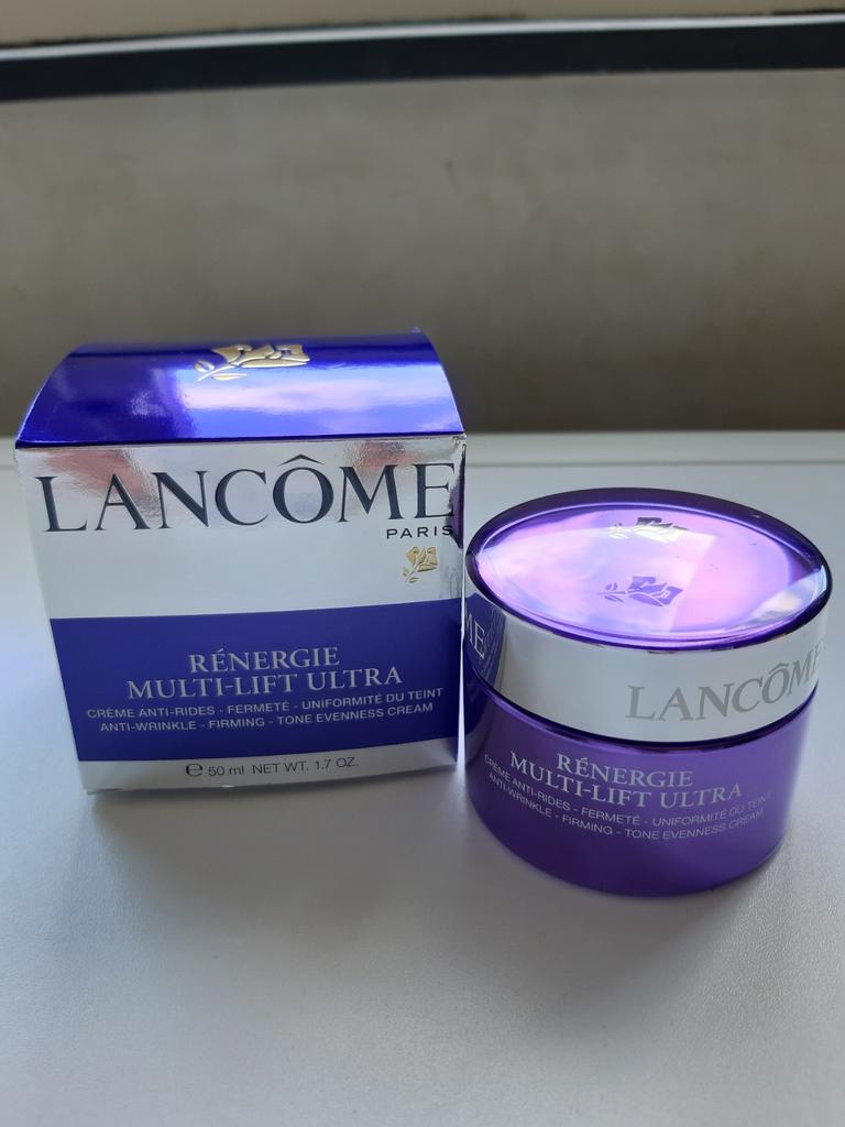 Lancome Renergie Multi-Lift Ultra 50ML., Verzenden, Zo goed als nieuw, Gehele gezicht, Verzorging