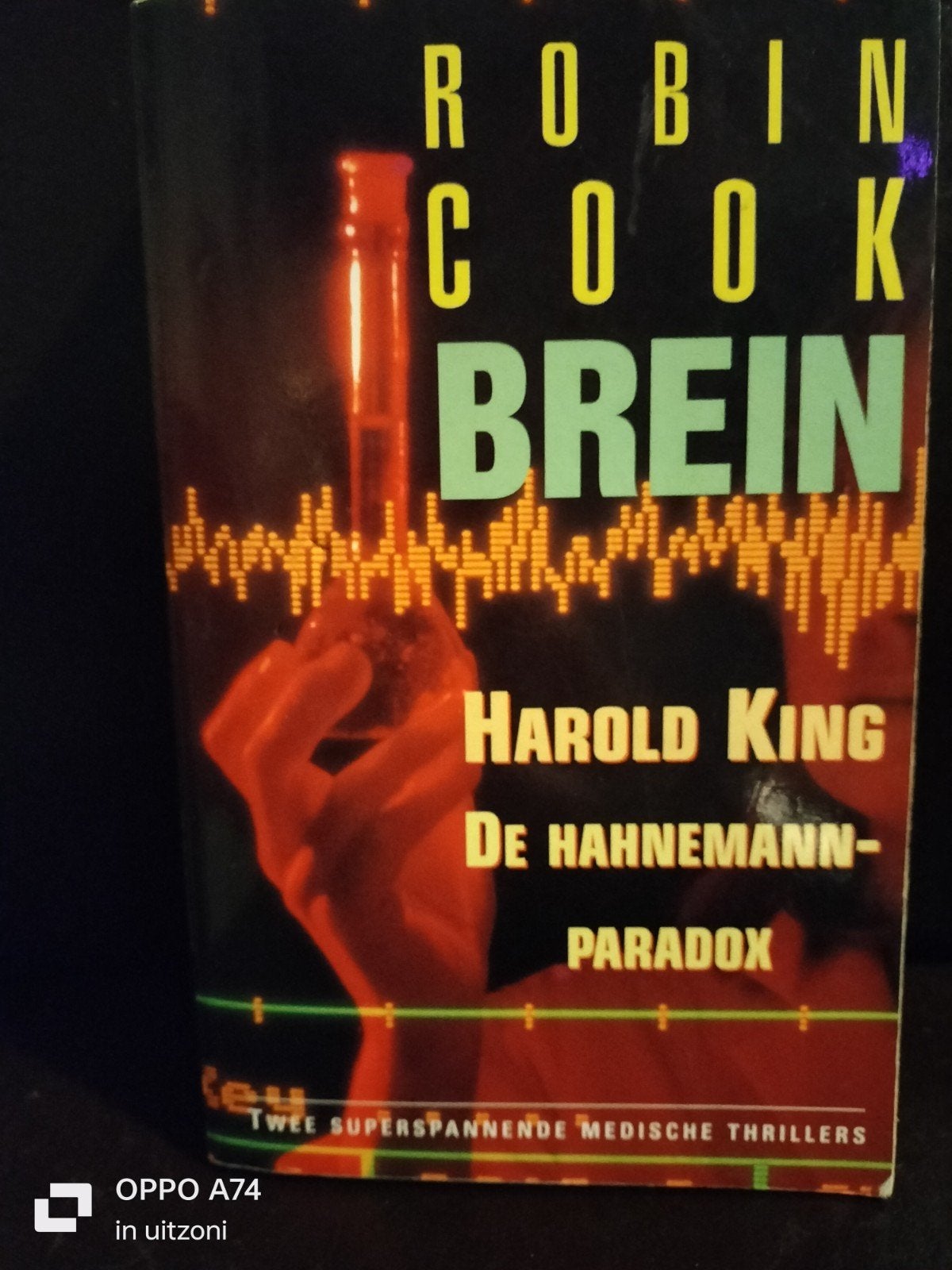 Robin Cook - Brein & Harold King - De Hahnemann-Paradox, Ophalen of Verzenden, Gelezen, Robin Cook, Harold King, Europa overig
