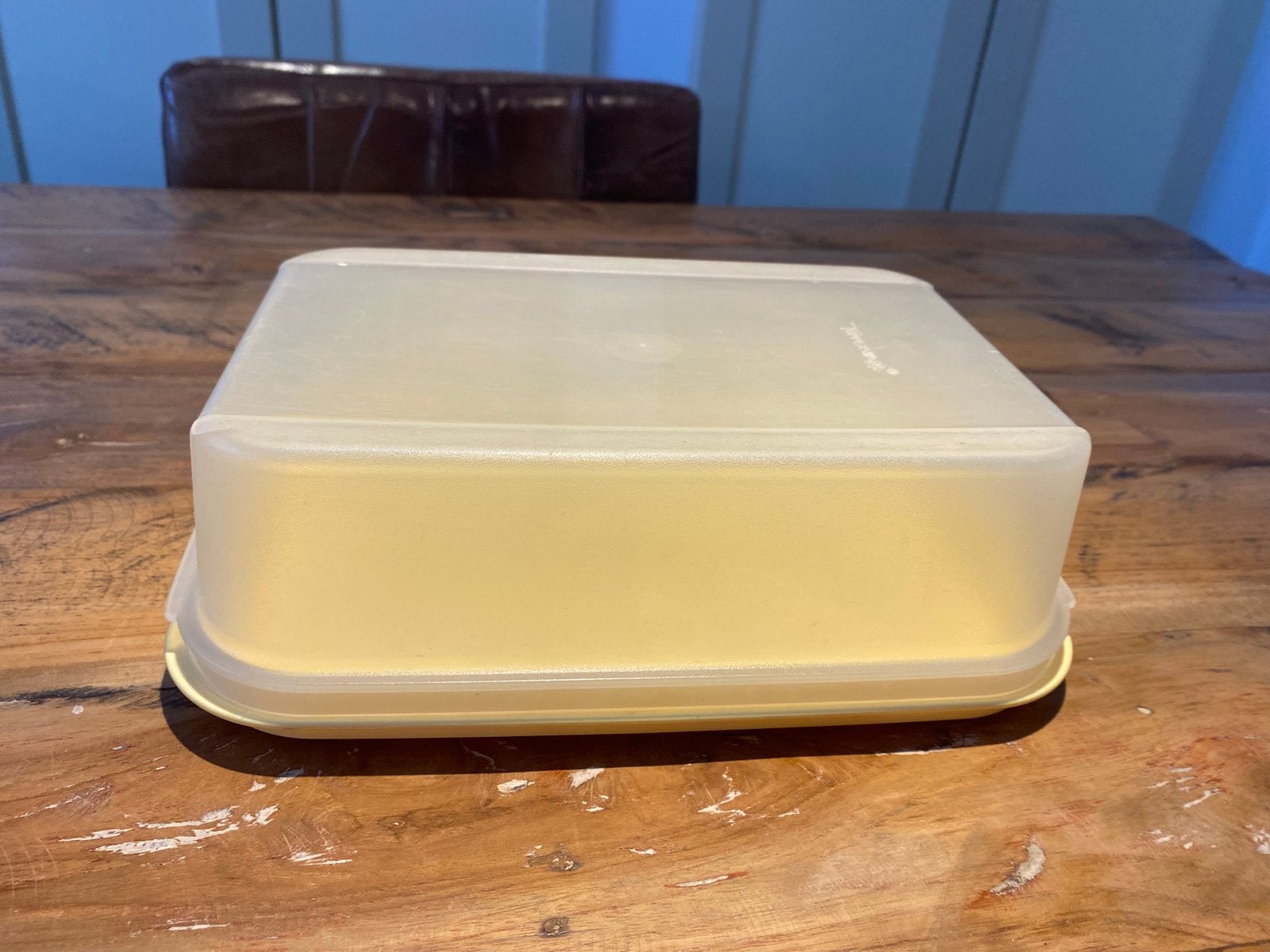 Tupperware schaal met deksel, Ophalen of Verzenden, Schaal