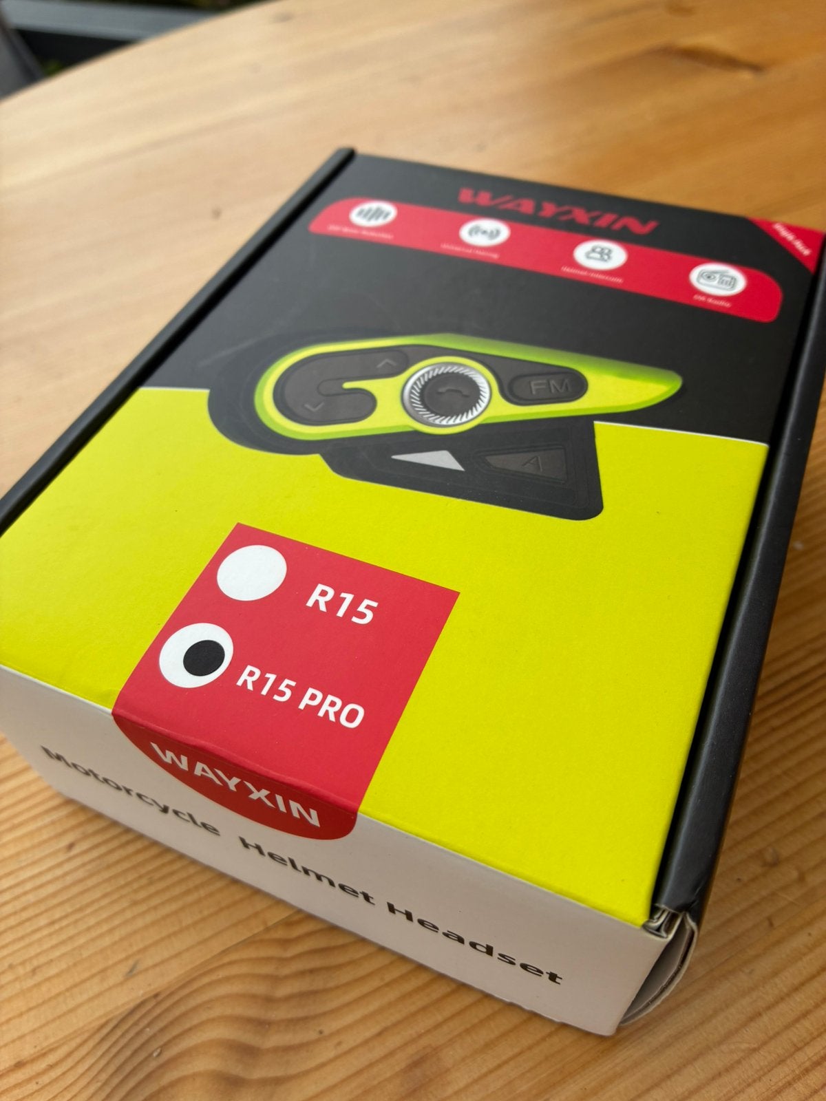 Motorcycle  helmet headset en ophalen, Ophalen, Zo goed als nieuw
