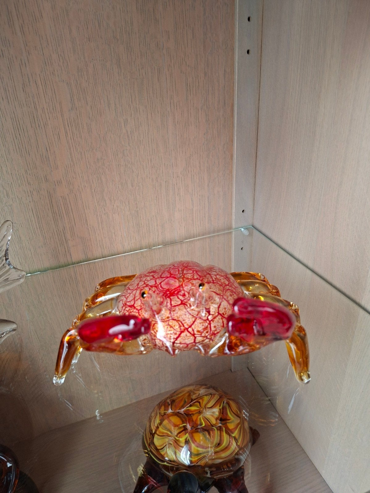 glazen krab, Ophalen