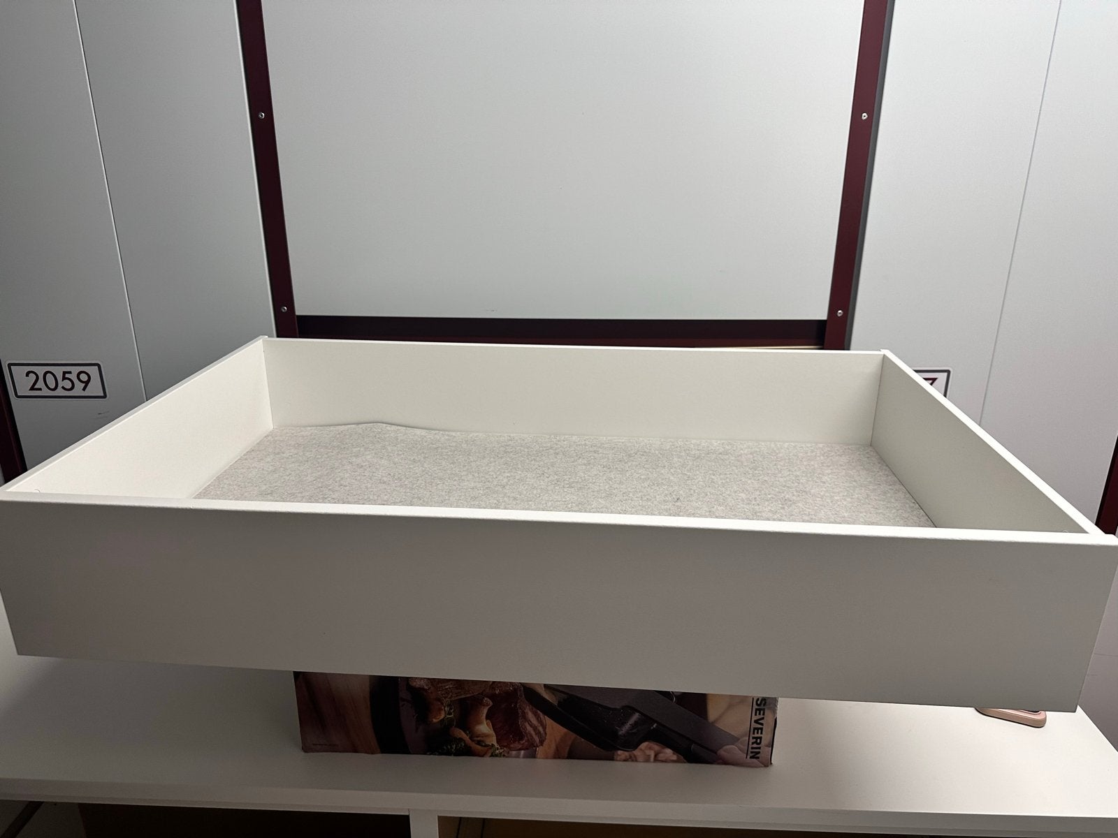 IKEA Pax Komplement lade wit 100x58 cm met inleg (als nieuw), Ophalen, Overige materialen, 100 tot 150 cm, 1 of 2 laden